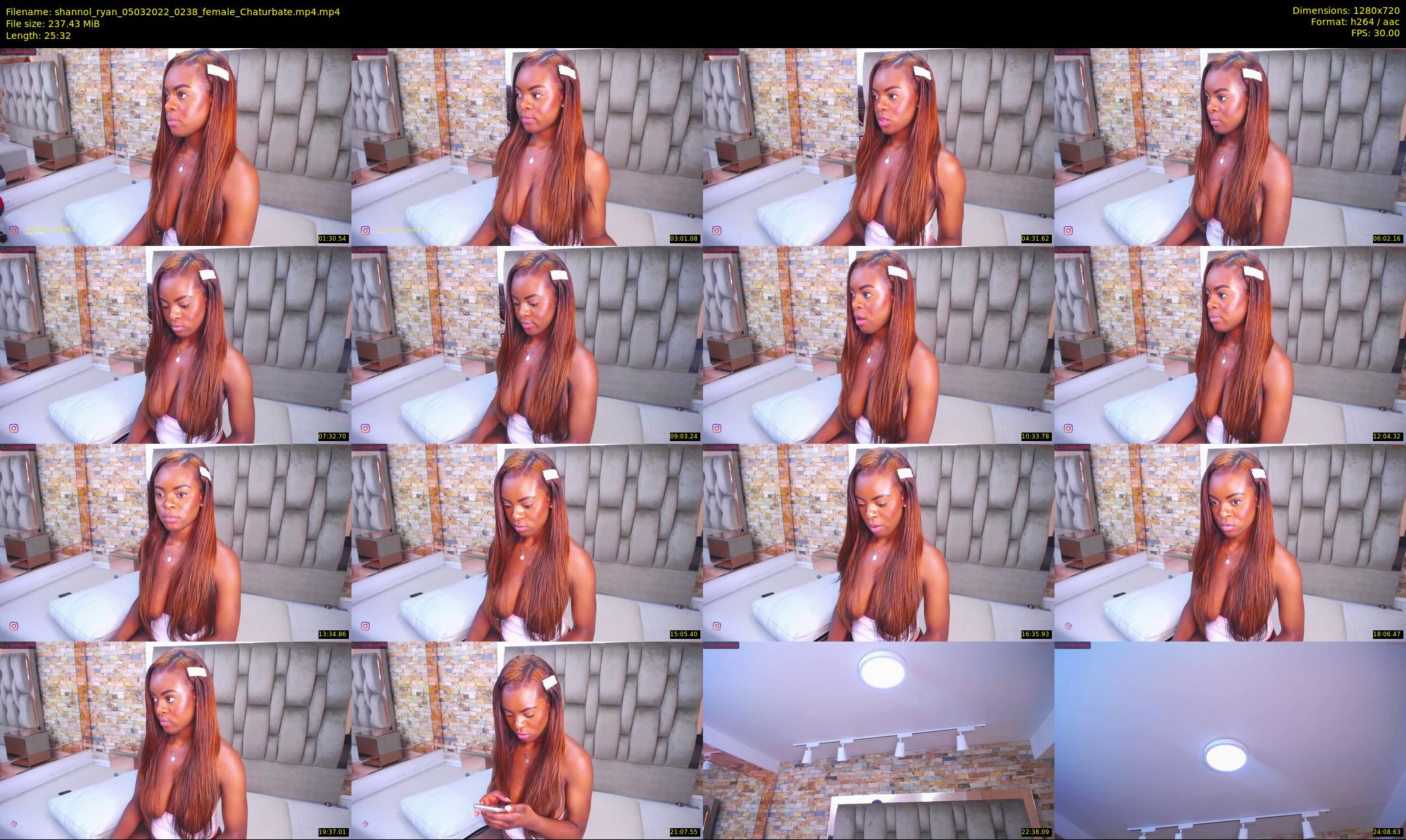 shannol_ryan — 26 minute Chaturbate female cam show recording, 720p, Mar 5, 2022