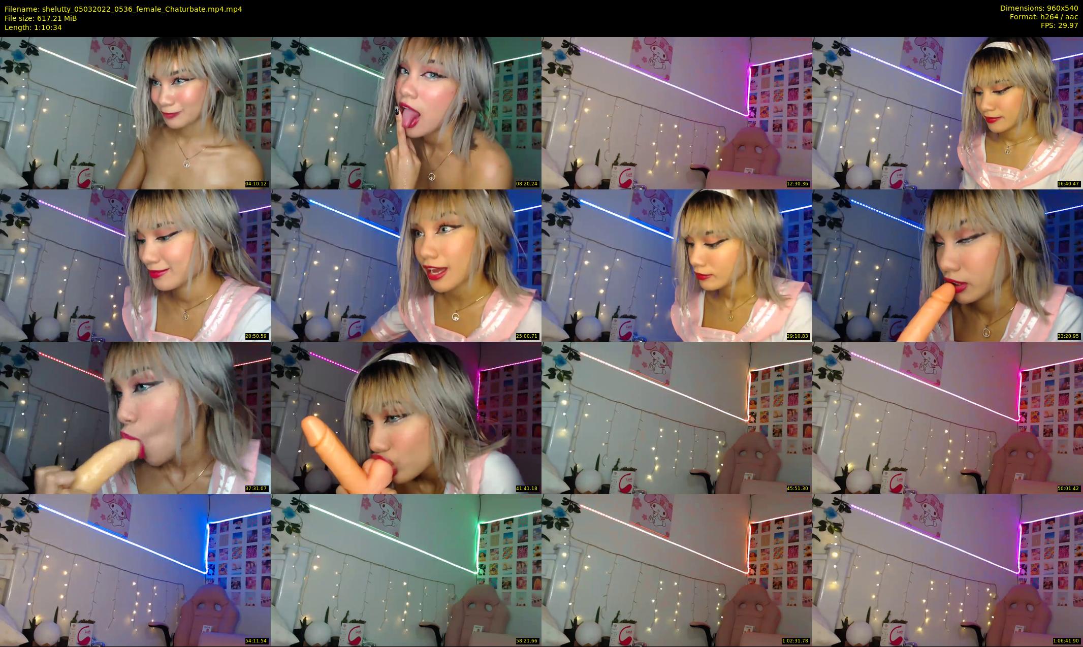 shelutty — 71 minute Chaturbate female cam show recording, 480p, Mar 5, 2022