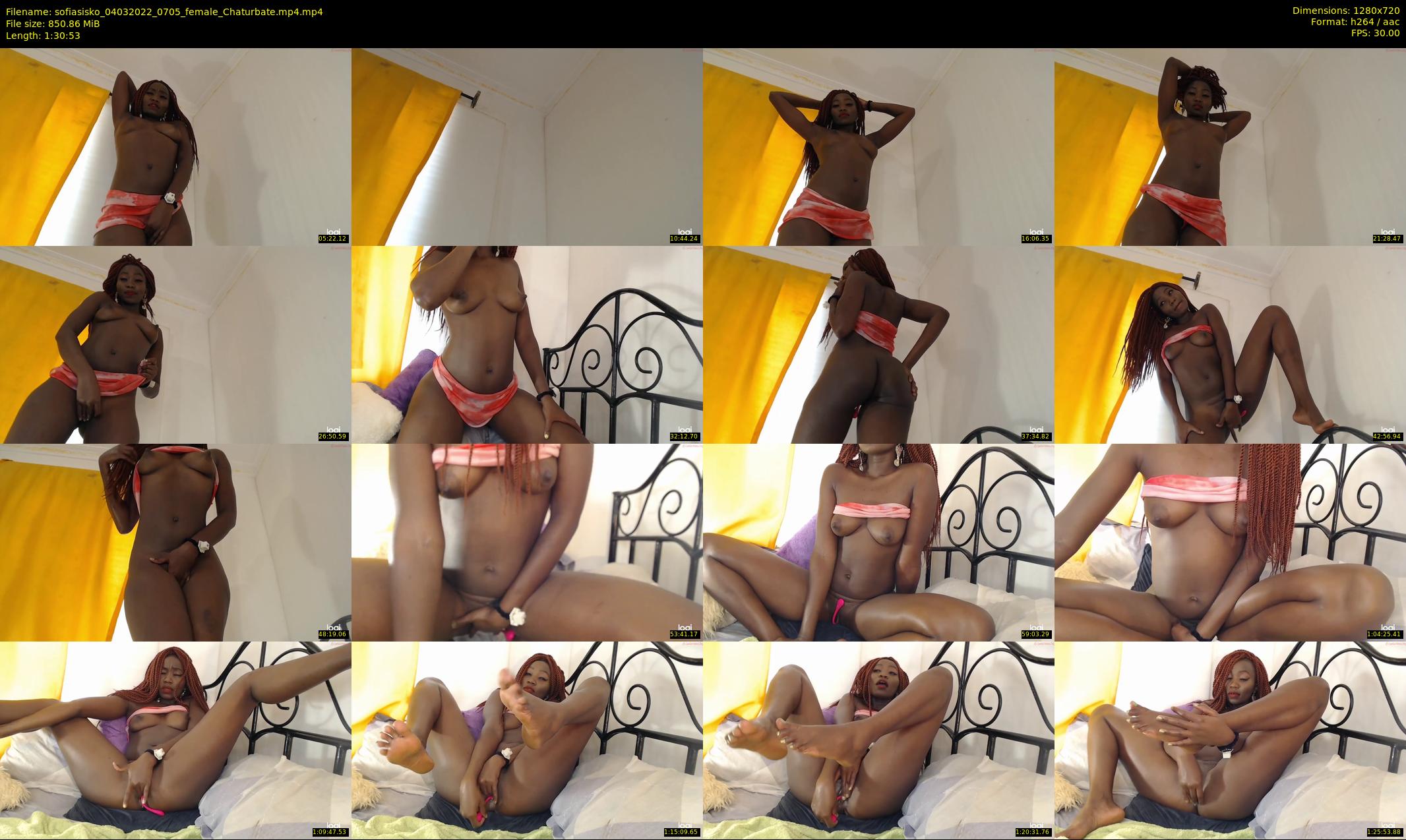 sofiasisko — 91 minute Chaturbate female cam show recording, 720p, Mar 4, 2022