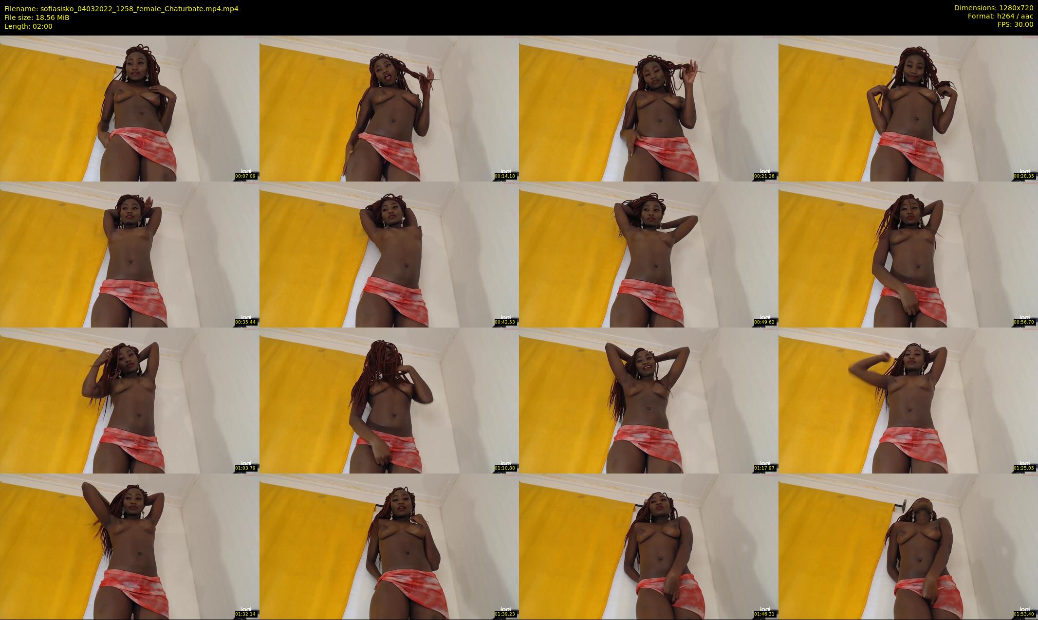 sofiasisko — 2 minute Chaturbate female cam show recording, 720p, Mar 4, 2022