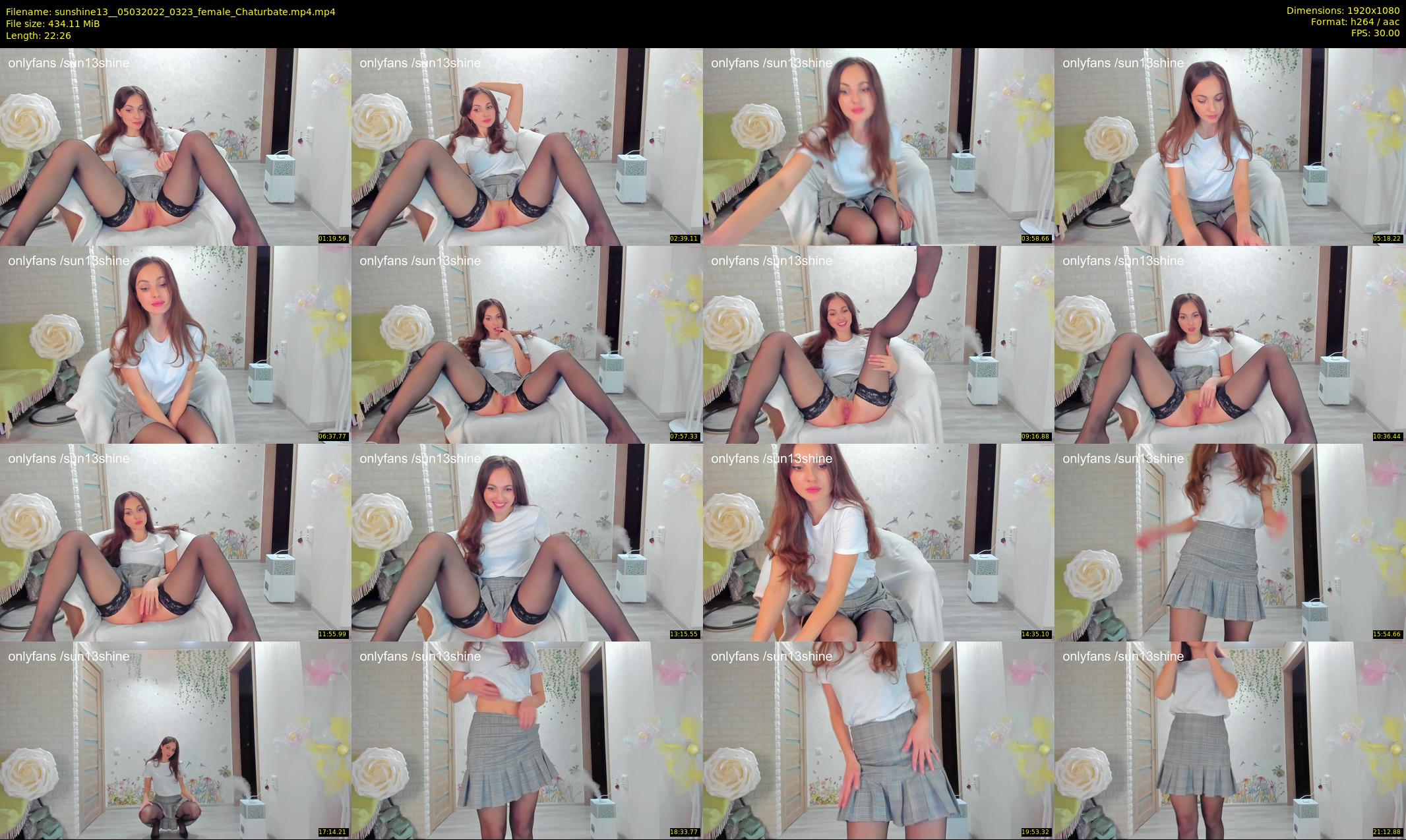 sunshine13_ — 23 minute Chaturbate female cam show recording, 1080p, Mar 5, 2022