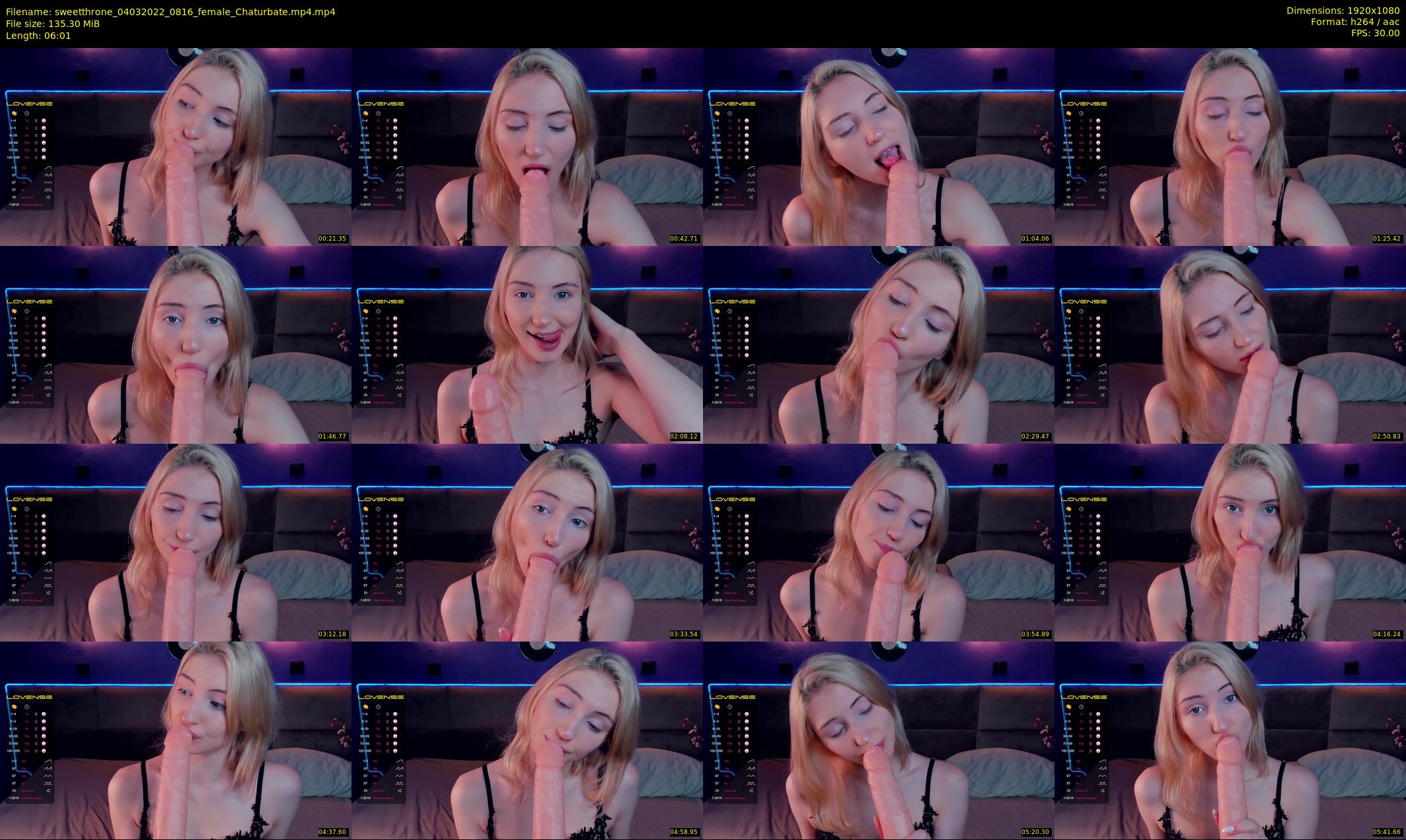 sweetthrone — 7 minute Chaturbate couple cam show recording, 1080p, Mar 4, 2022
