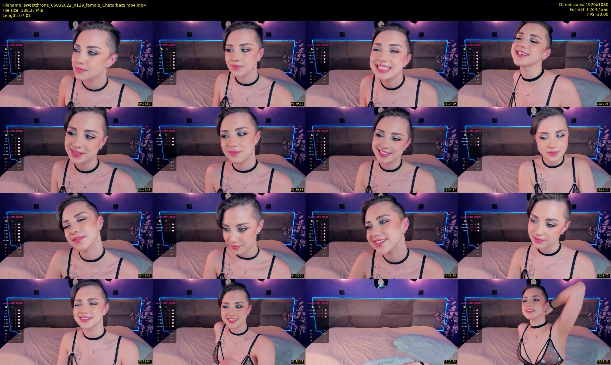 sweetthrone — 8 minute Chaturbate couple cam show recording, 1080p, Mar 5, 2022
