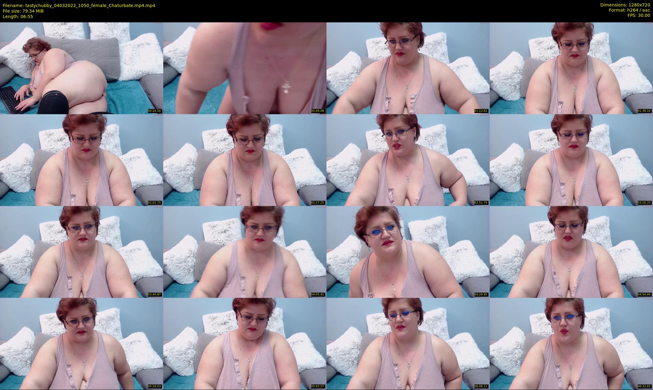 tastychubby — 7 minute Chaturbate female cam show recording, 720p, Mar 4, 2022