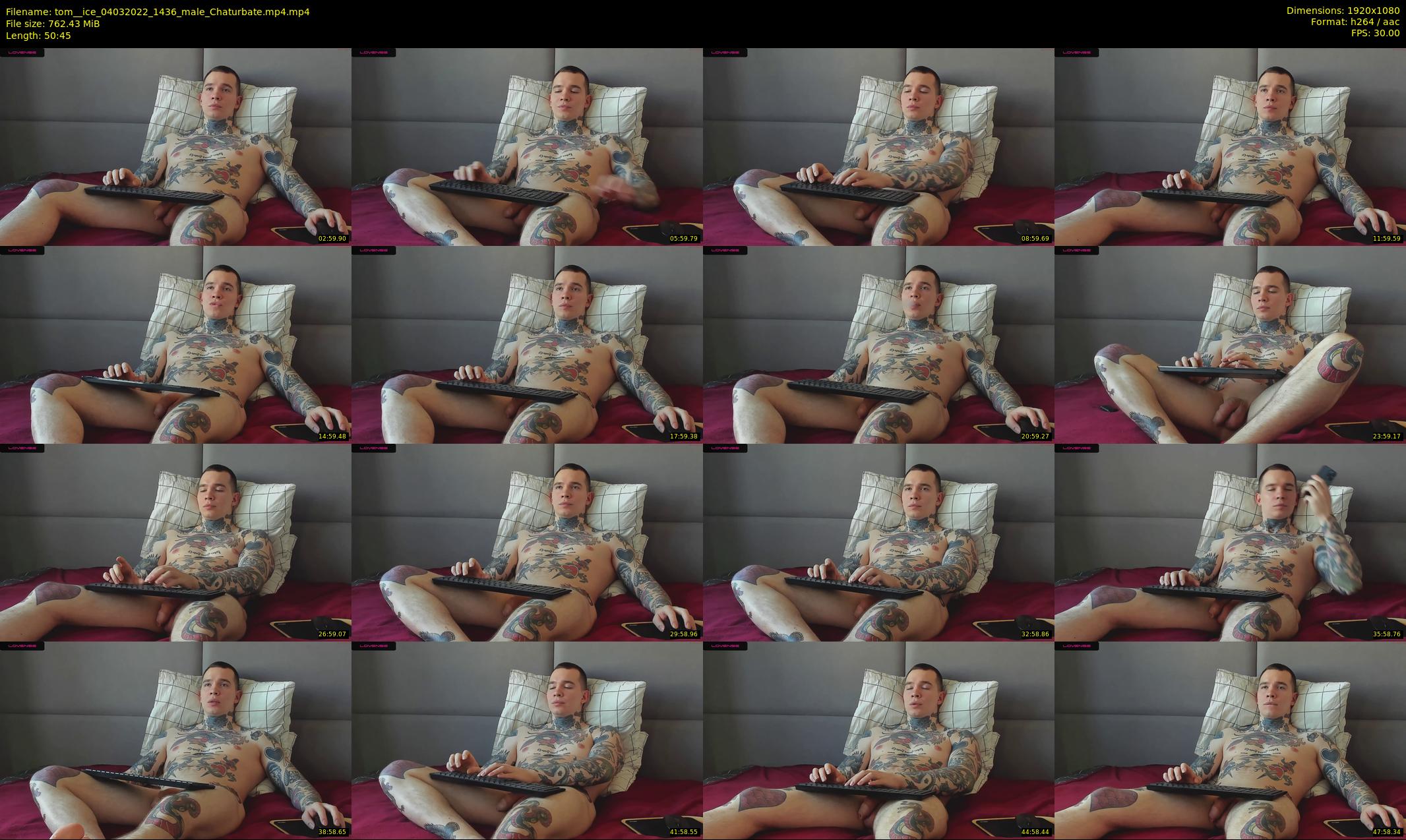 tom__ice — 51 minute Chaturbate male cam show recording, 1080p, Mar 4, 2022