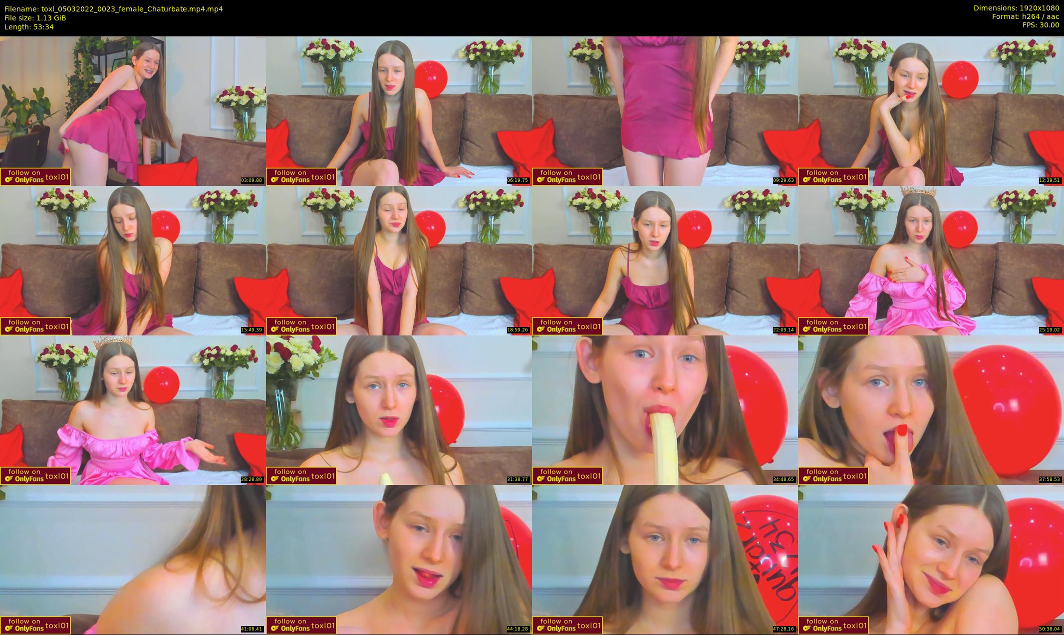 toxl — 54 minute Chaturbate female cam show recording, 1080p, Mar 5, 2022