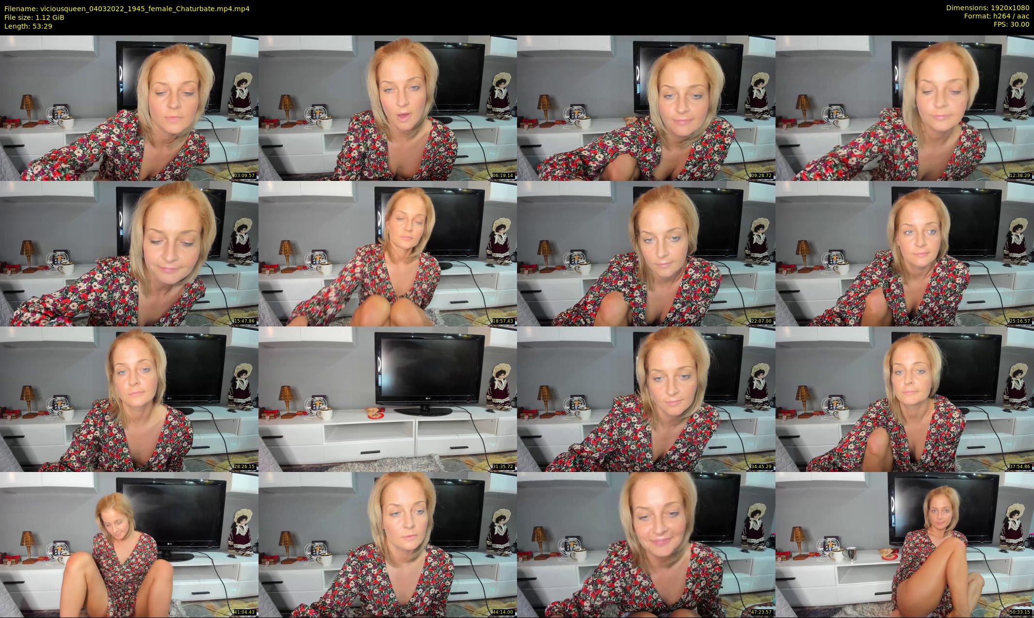 viciousqueen — 54 minute Chaturbate female cam show recording, 1080p, Mar 4, 2022
