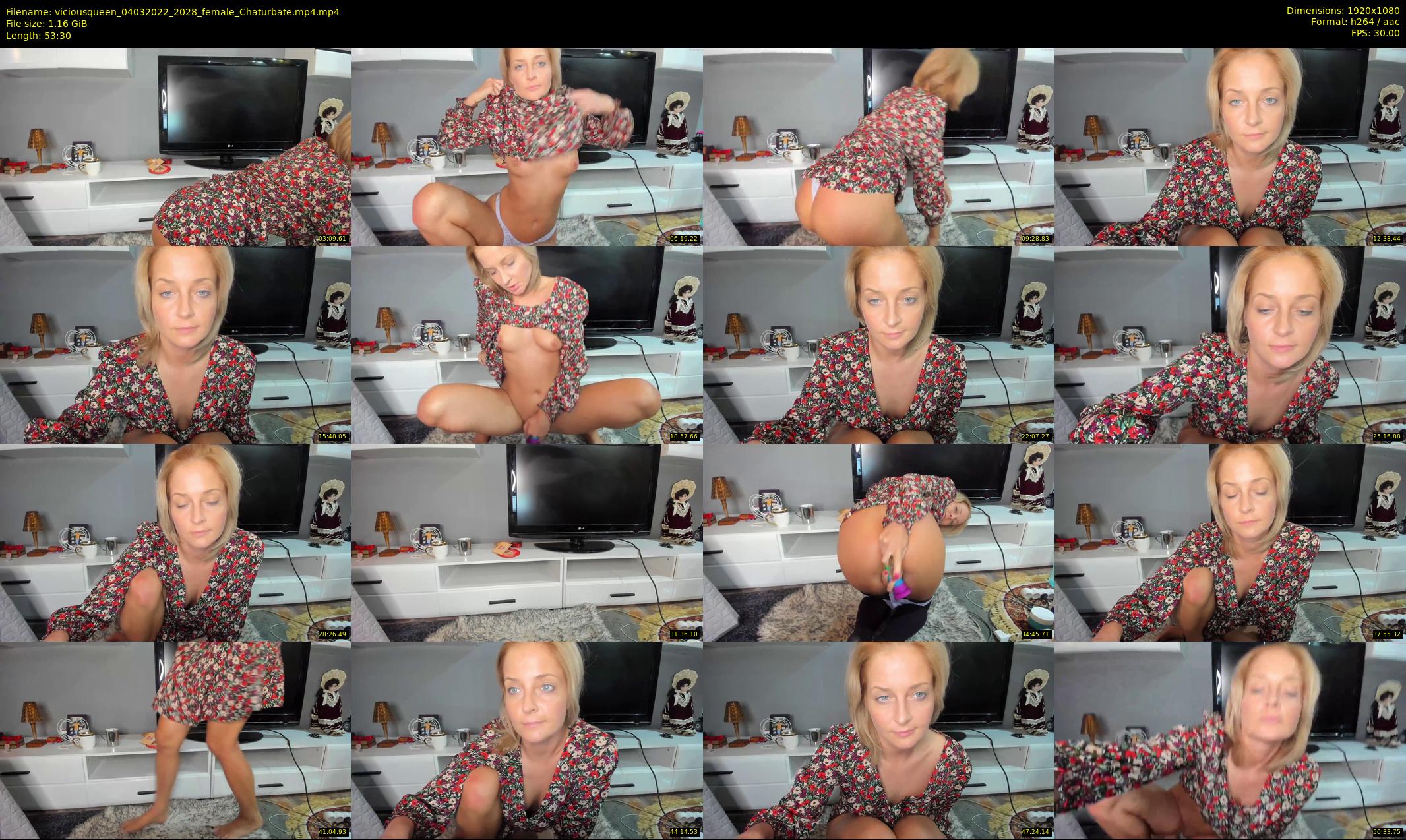 viciousqueen — 54 minute Chaturbate female cam show recording, 1080p, Mar 4, 2022