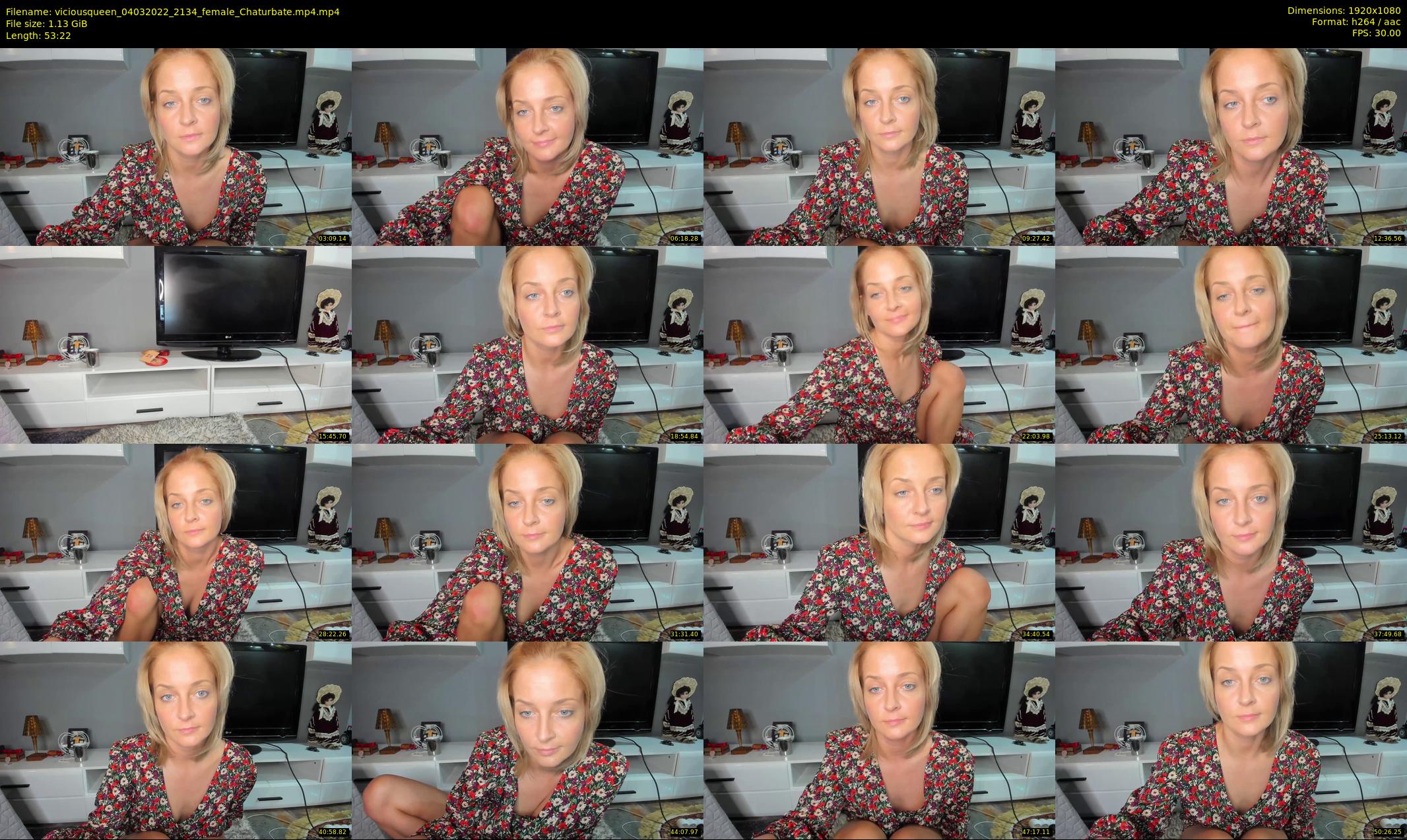 viciousqueen — 54 minute Chaturbate female cam show recording, 1080p, Mar 4, 2022