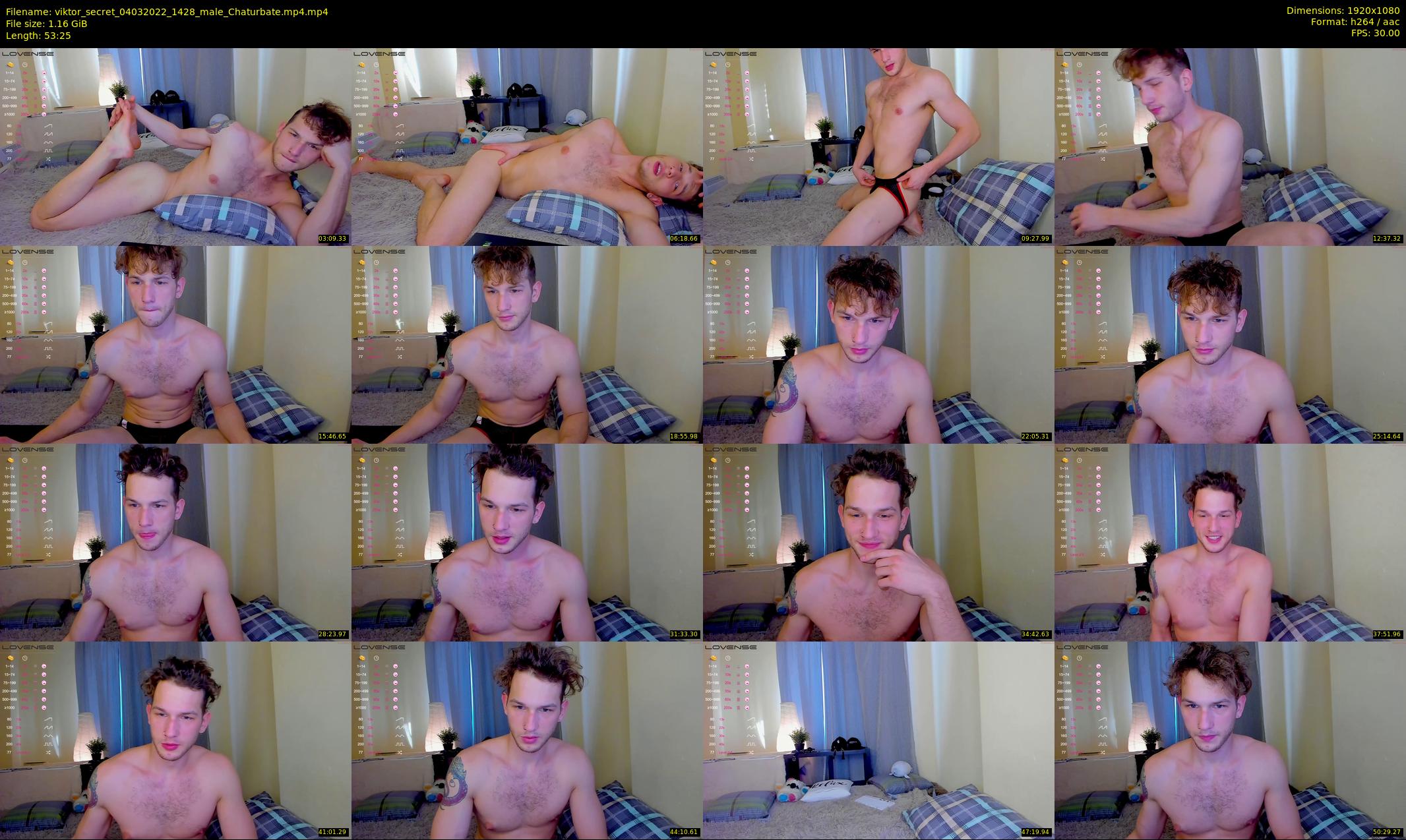 viktor_secret — 54 minute Chaturbate male cam show recording, 1080p, Mar 4, 2022