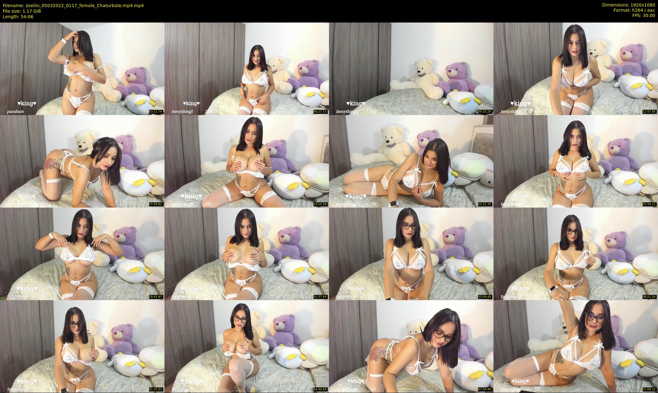 zoeliiv — 55 minute Chaturbate female cam show recording, 1080p, Mar 5, 2022