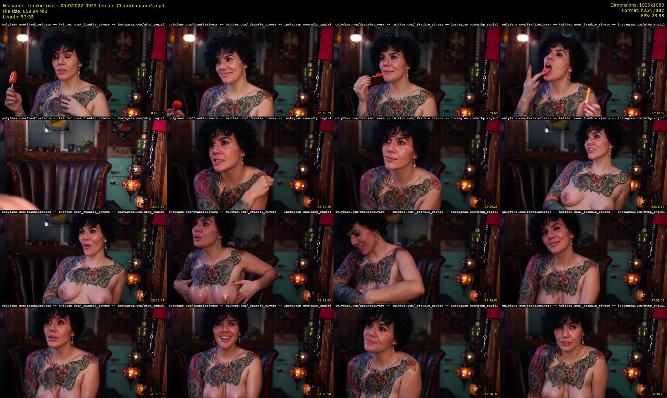_frankie_rivers — 54 minute Chaturbate female cam show recording, 1080p, Mar 5, 2022