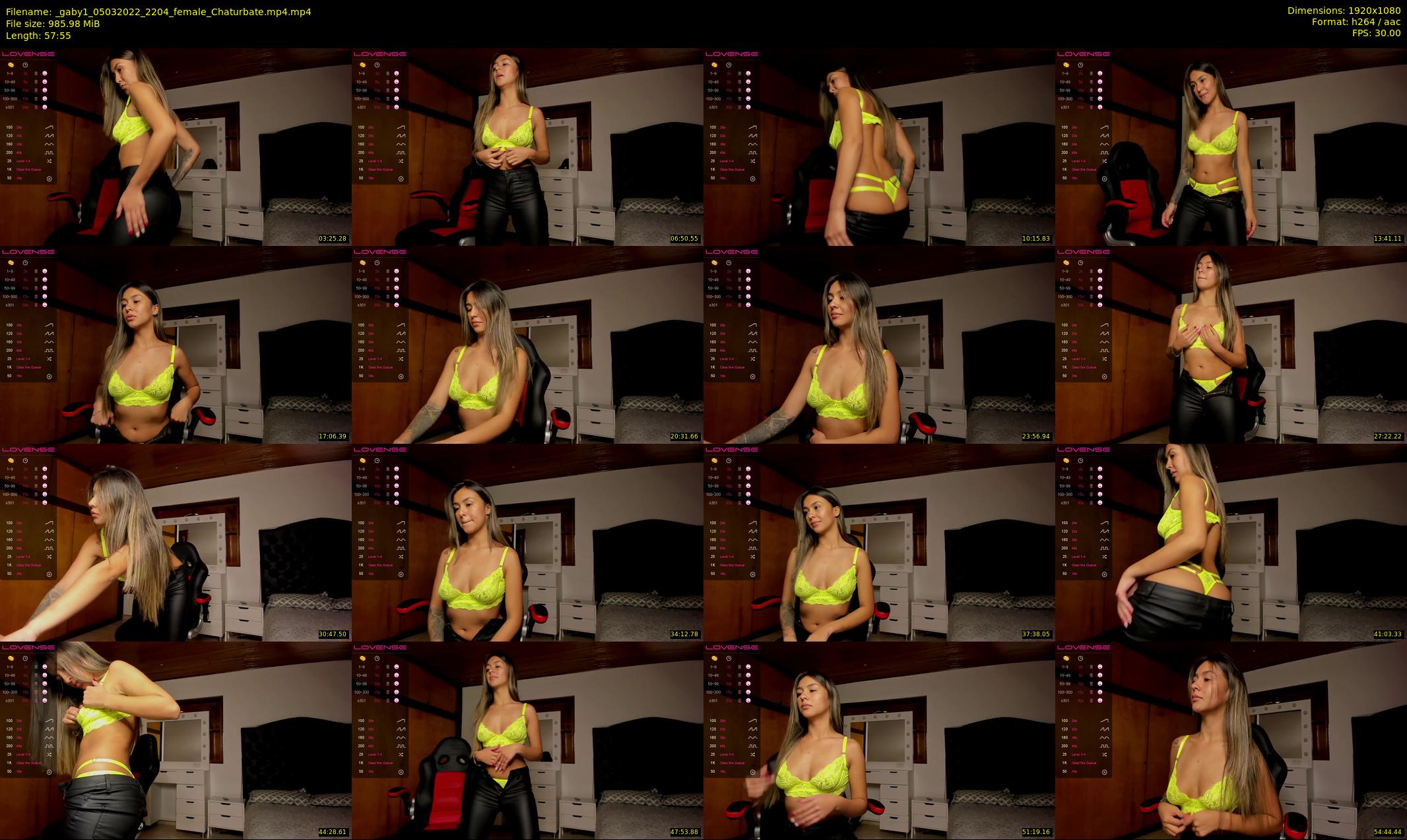 _gaby1 — 58 minute Chaturbate female cam show recording, 1080p, Mar 5, 2022