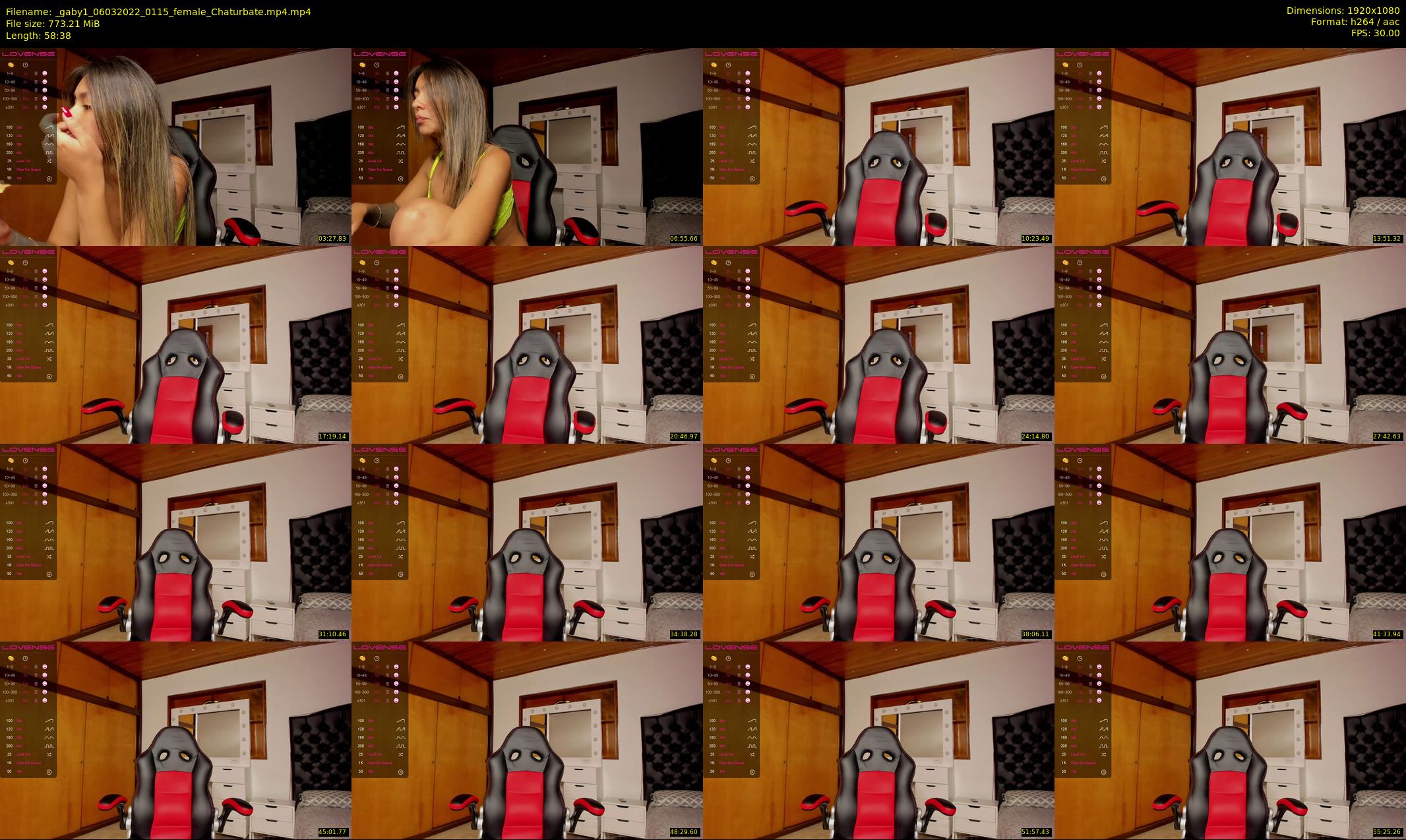 _gaby1 — 59 minute Chaturbate female cam show recording, 1080p, Mar 6, 2022