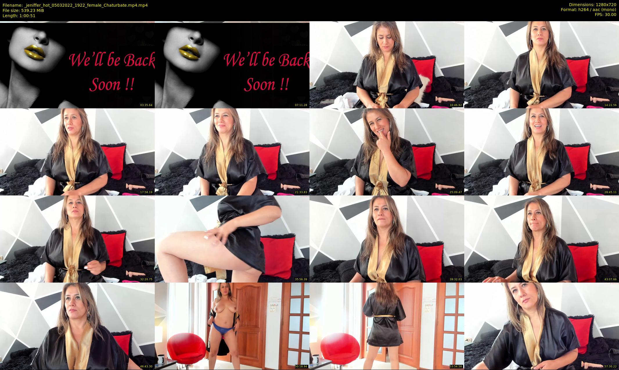 _jeniffer_hot — 61 minute Chaturbate female cam show recording, 720p, Mar 5, 2022