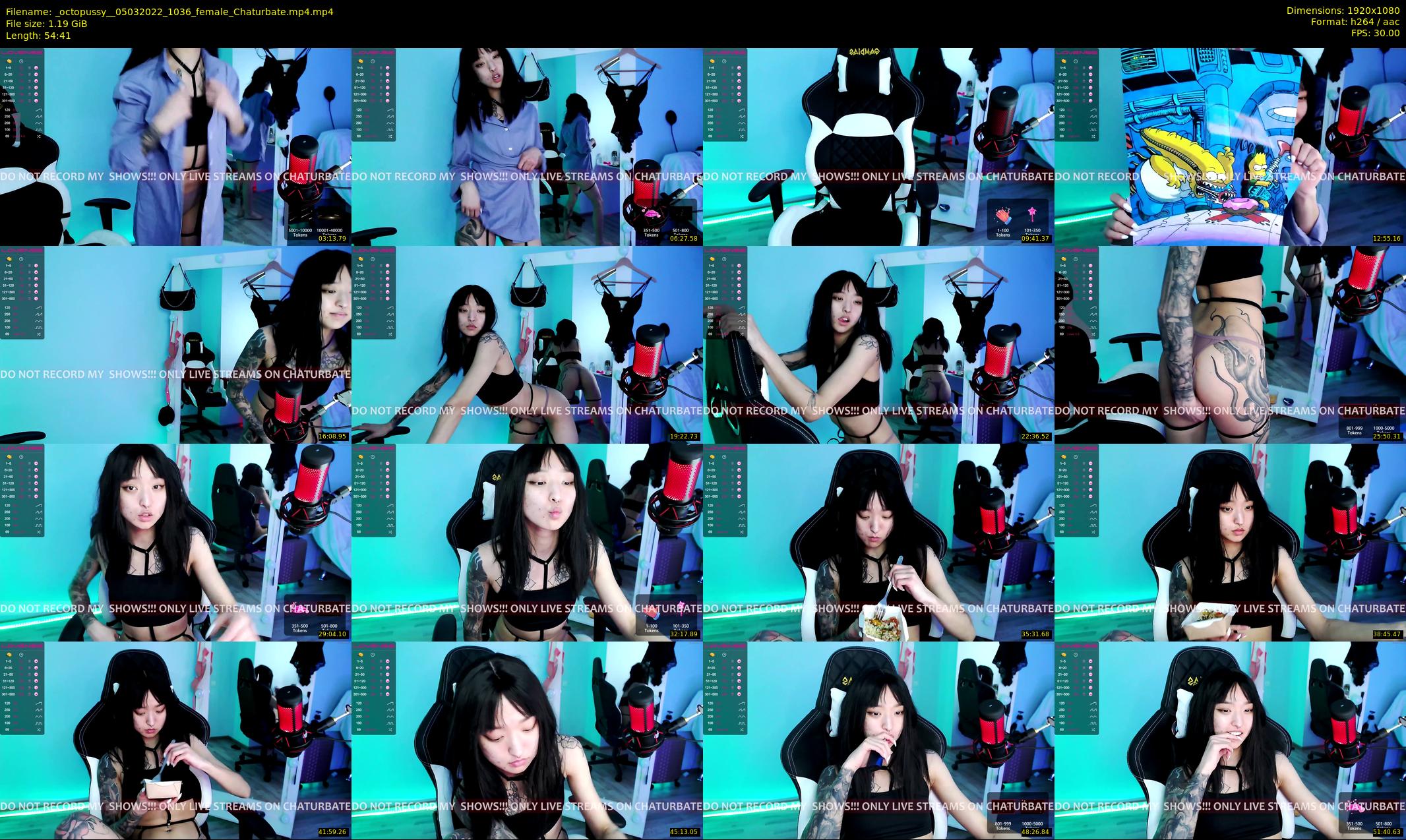 _octopussy_ — 55 minute Chaturbate female cam show recording, 1080p, Mar 5, 2022