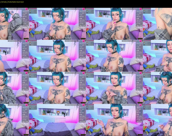 aciddroll — 54 minute Chaturbate female cam show recording, 1080p, Mar 6, 2022