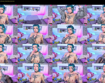 aciddroll — 61 minute Chaturbate female cam show recording, 1080p, Mar 6, 2022