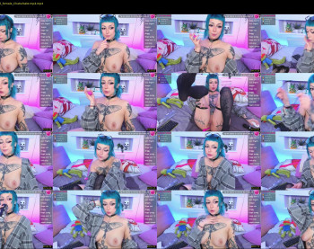 aciddroll — 55 minute Chaturbate female cam show recording, 1080p, Mar 6, 2022