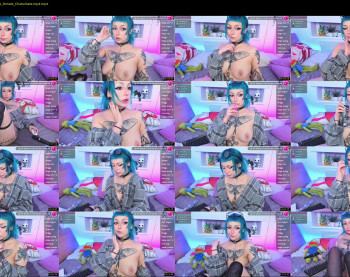 aciddroll — 54 minute Chaturbate female cam show recording, 1080p, Mar 6, 2022