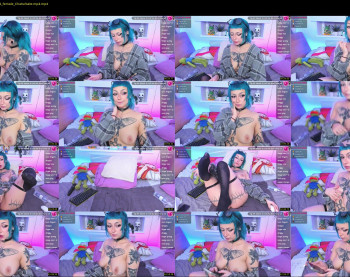 aciddroll — 54 minute Chaturbate female cam show recording, 1080p, Mar 6, 2022