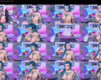 aciddroll — 54 minute Chaturbate female cam show recording, 1080p, Mar 6, 2022