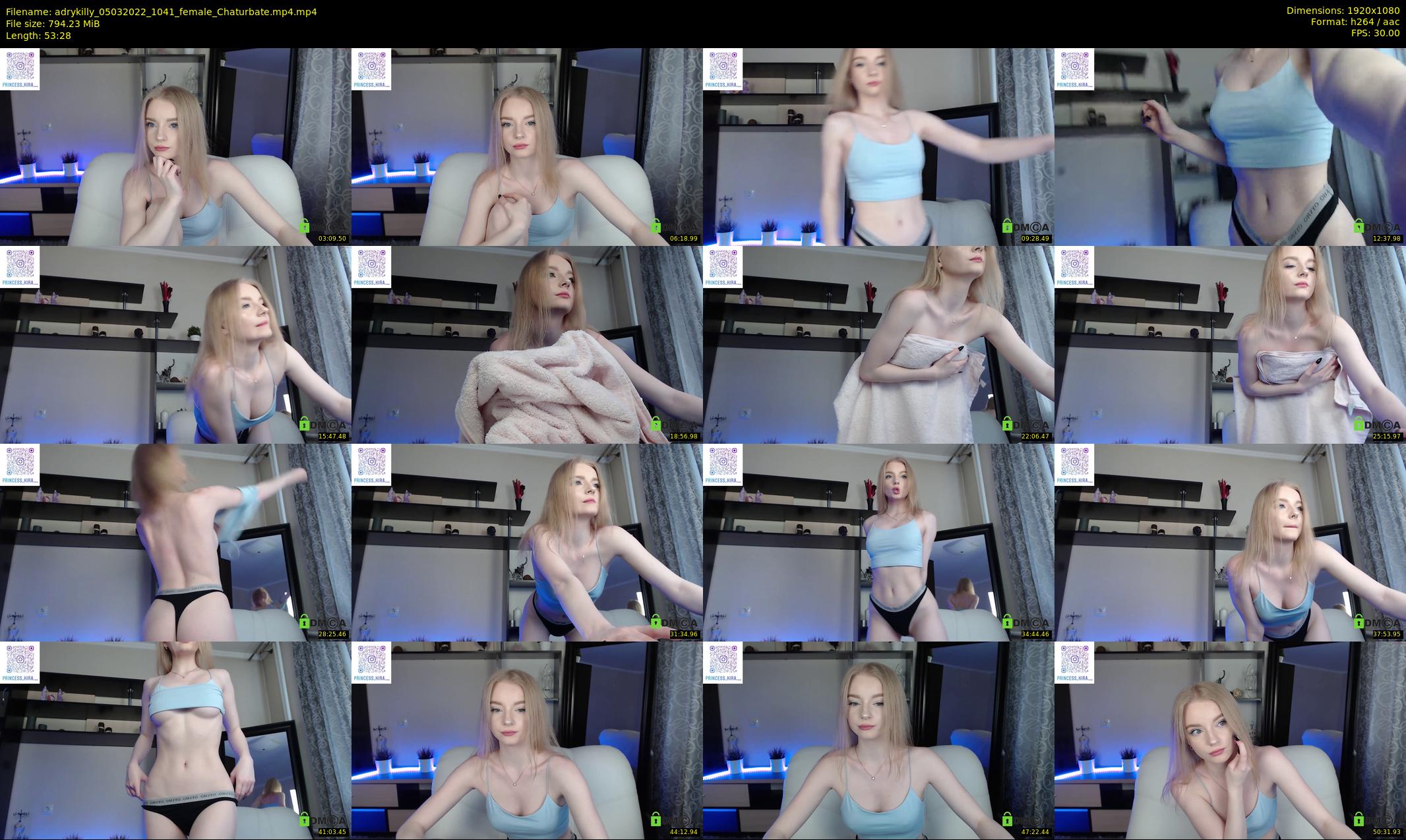 adrykilly — 54 minute Chaturbate female cam show recording, 1080p, Mar 5, 2022