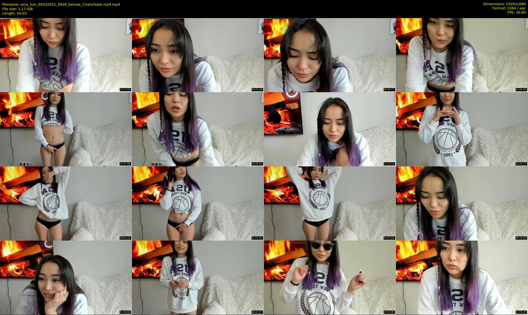 aina_kun — 55 minute Chaturbate female cam show recording, 1080p, Mar 5, 2022
