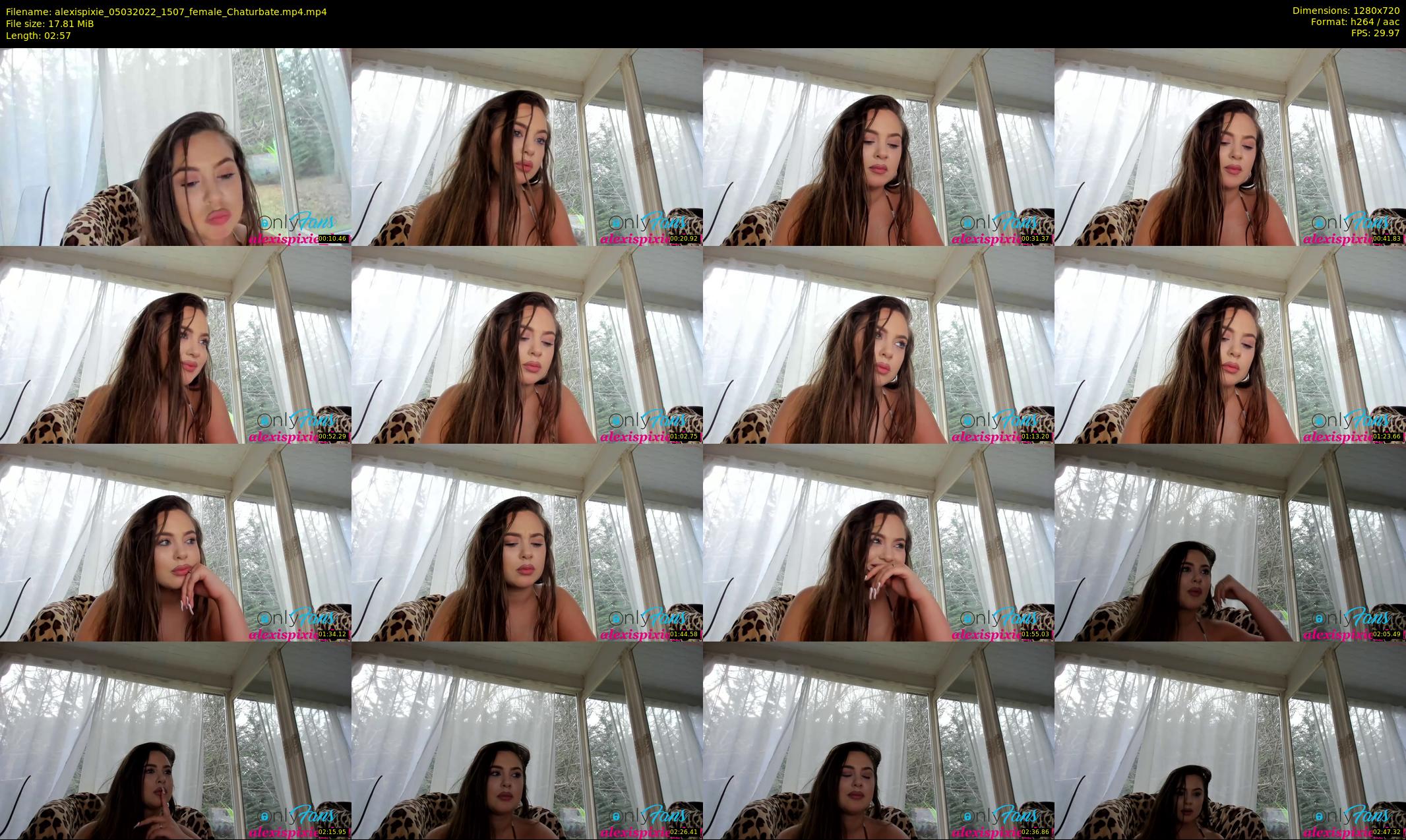 alexispixie — 3 minute Chaturbate female cam show recording, 720p, Mar 5, 2022