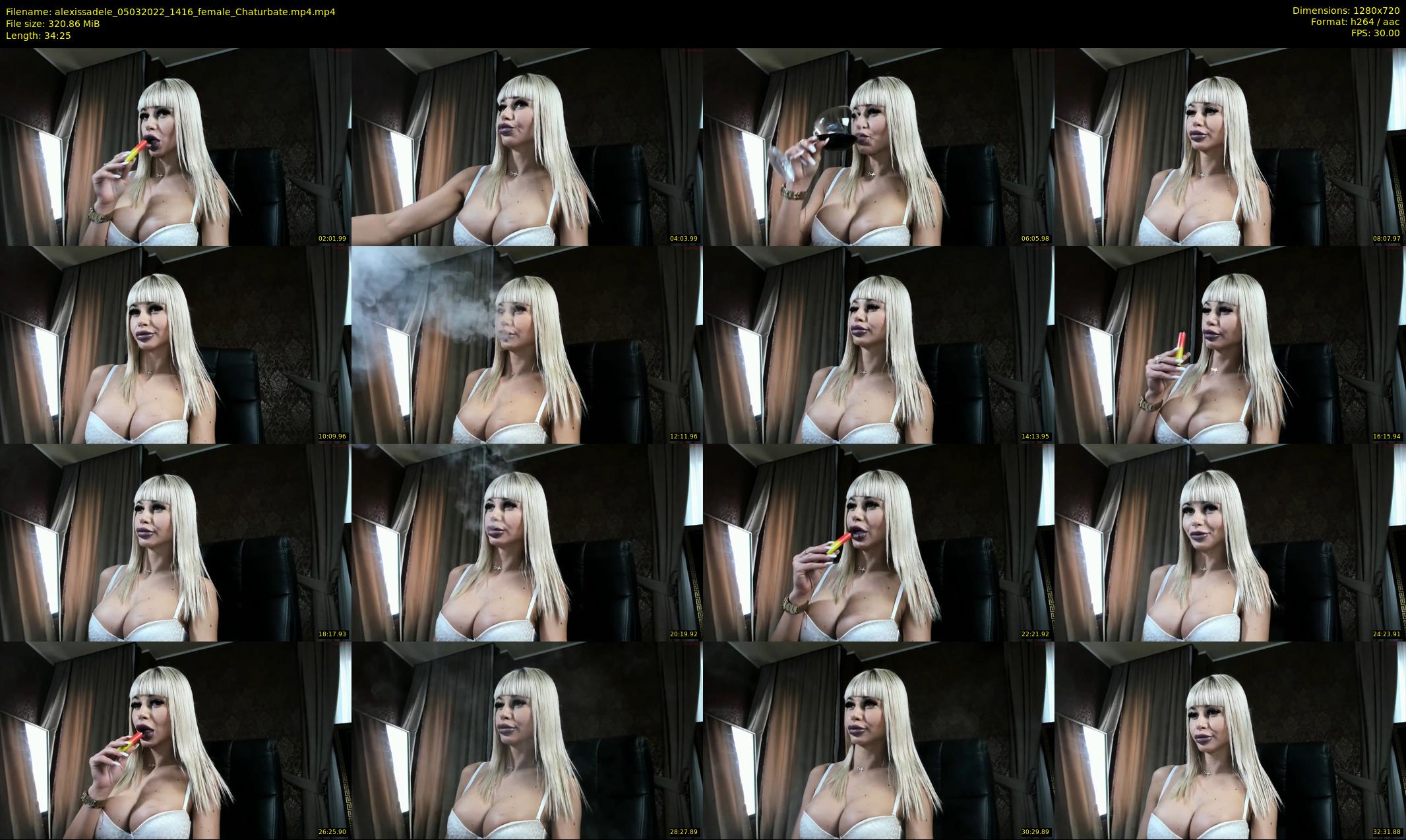 alexissadele — 35 minute Chaturbate female cam show recording, 720p, Mar 5, 2022