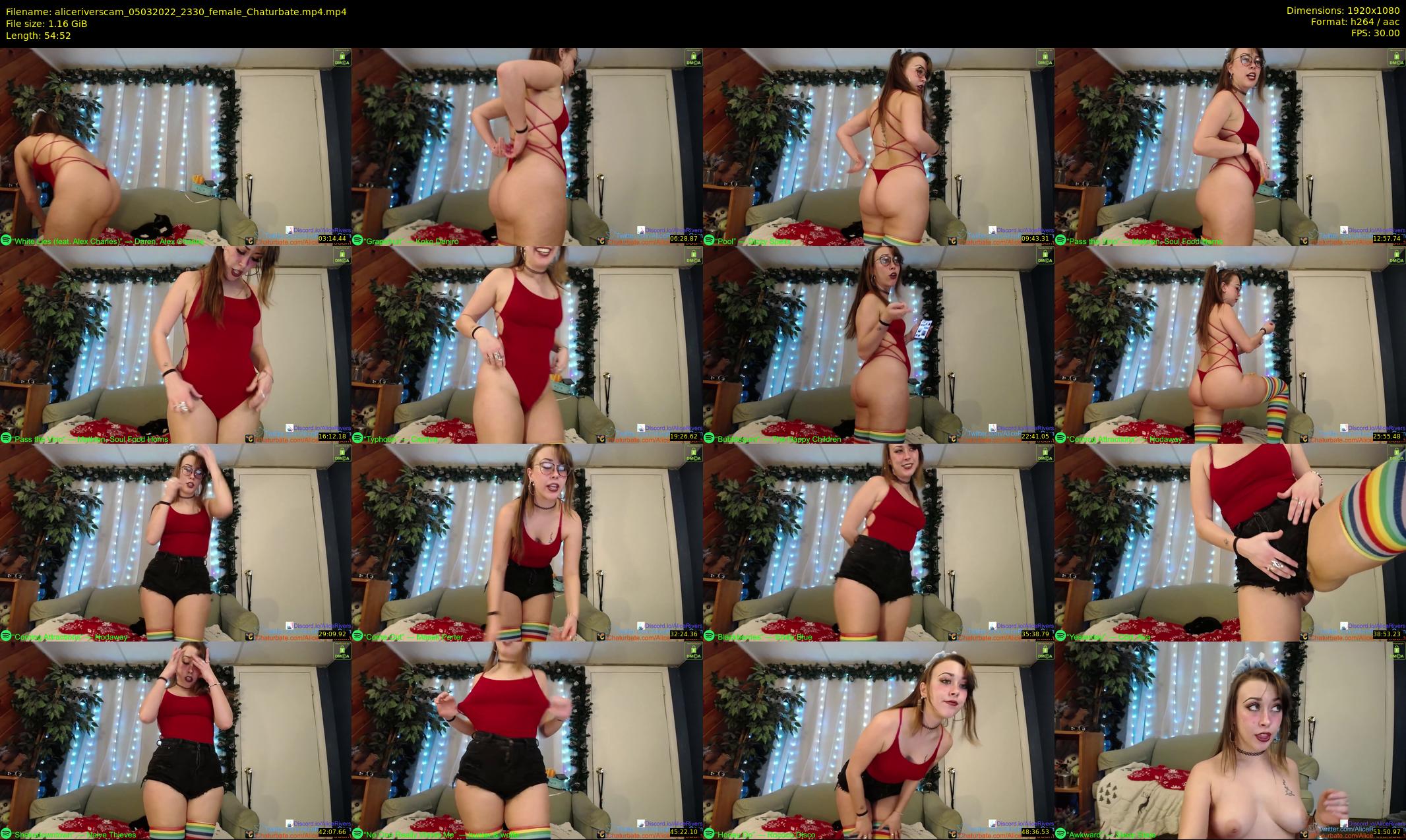 aliceriverscam — 55 minute Chaturbate female cam show recording, 1080p, Mar 5, 2022