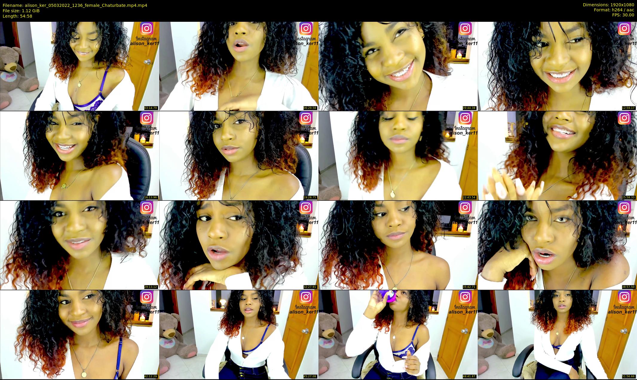 alison_ker — 55 minute Chaturbate female cam show recording, 1080p, Mar 5, 2022