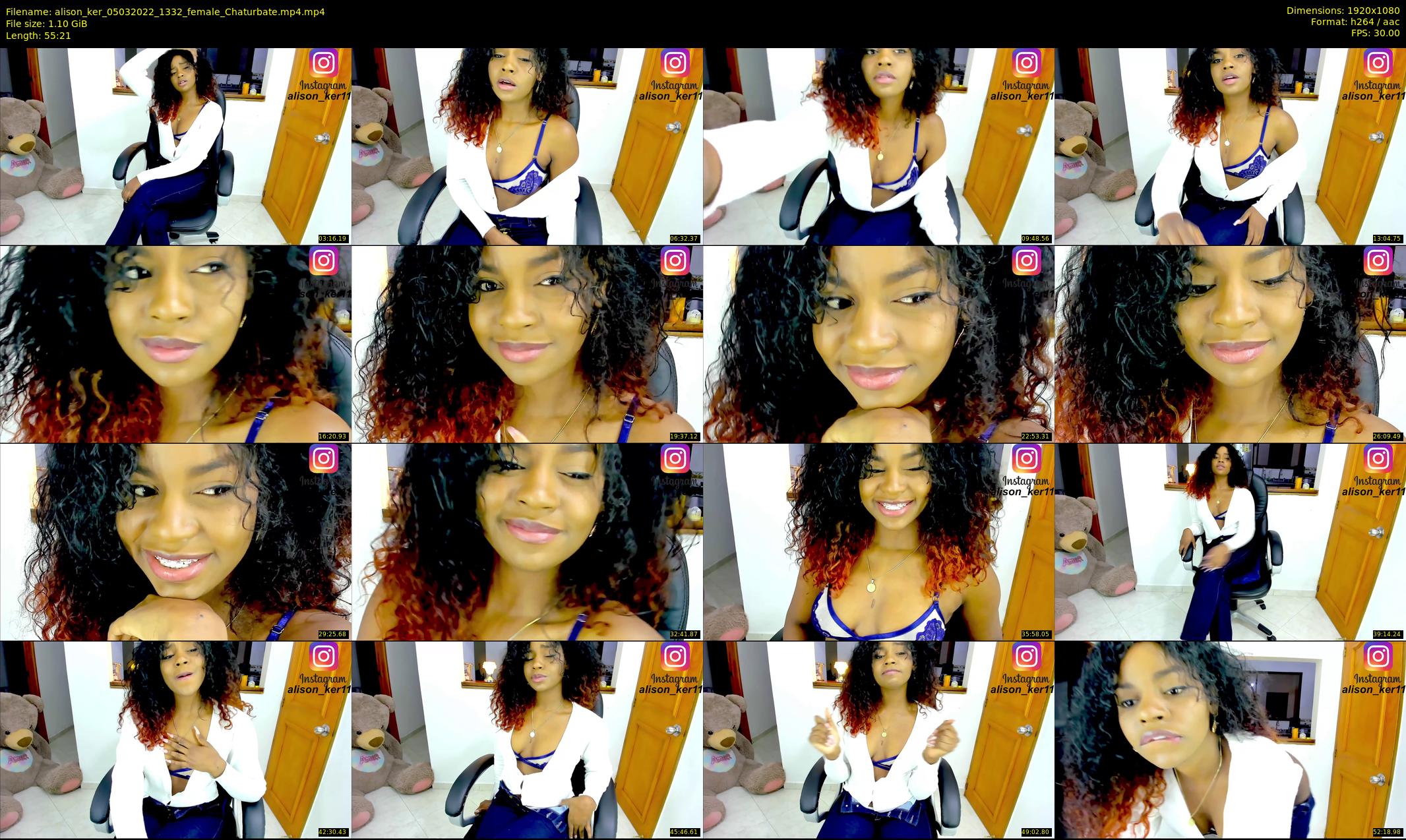 alison_ker — 56 minute Chaturbate female cam show recording, 1080p, Mar 5, 2022