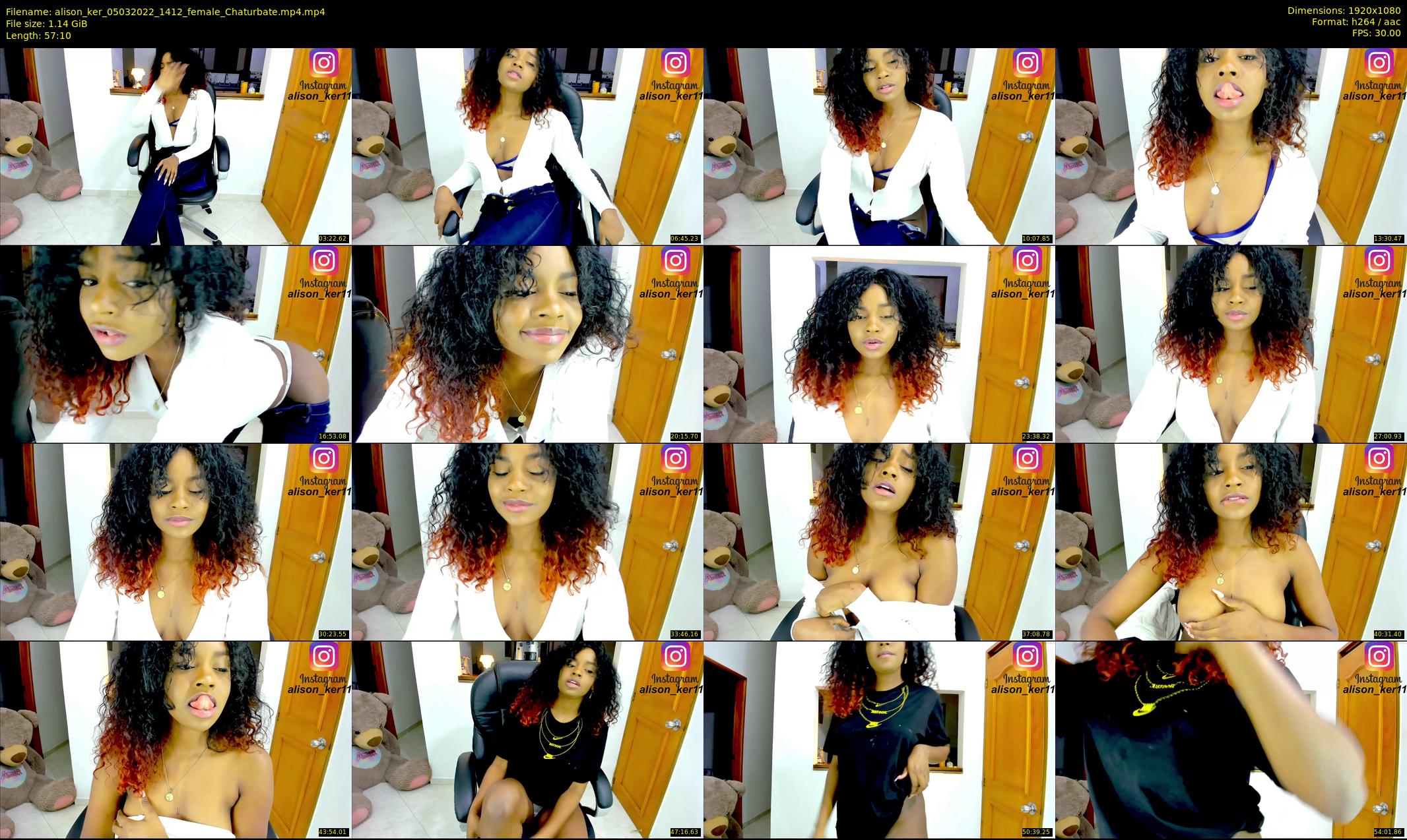 alison_ker — 58 minute Chaturbate female cam show recording, 1080p, Mar 5, 2022