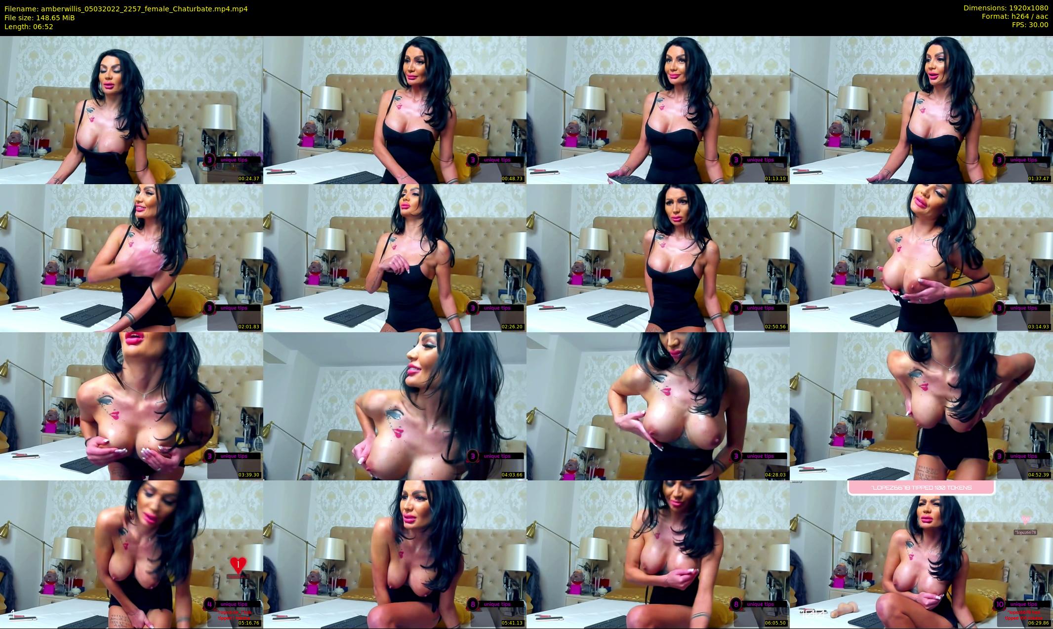 amberwillis — 7 minute Chaturbate female cam show recording, 1080p, Mar 5, 2022