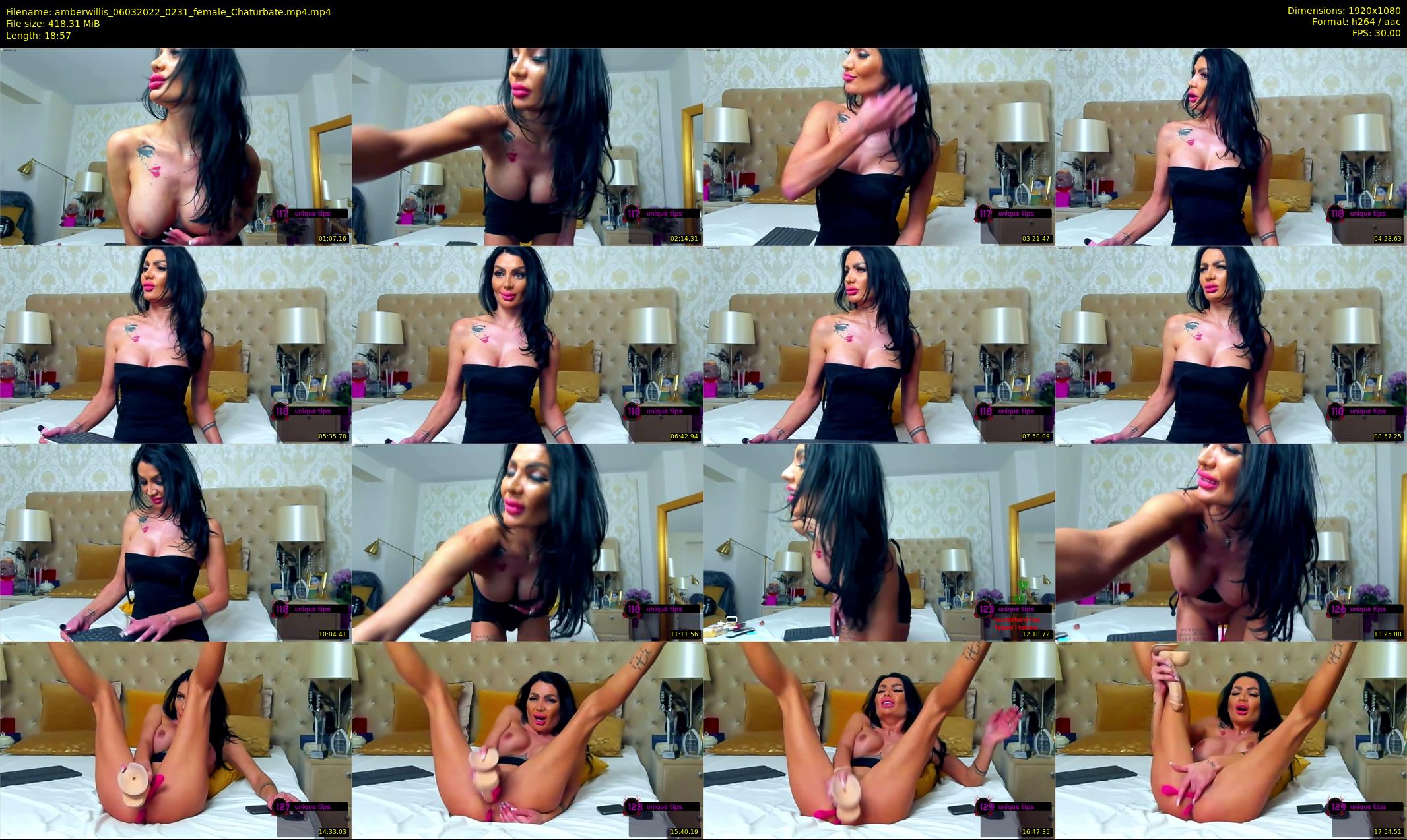amberwillis — 19 minute Chaturbate female cam show recording, 1080p, Mar 6, 2022