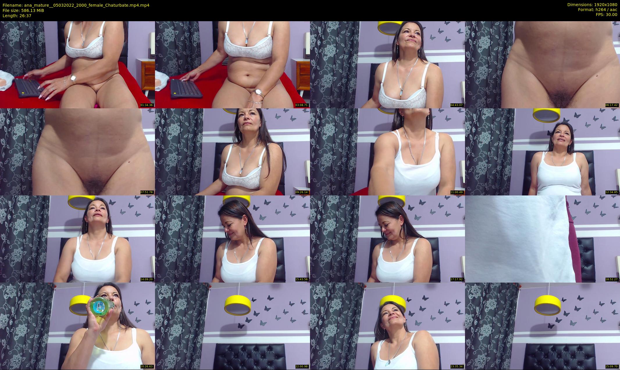 ana_mature_ — 27 minute Chaturbate female cam show recording, 1080p, Mar 5, 2022