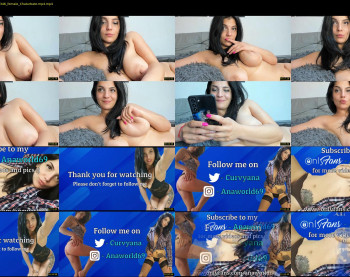 anaworld69 — 25 minute Chaturbate female cam show recording, 1080p, Mar 5, 2022