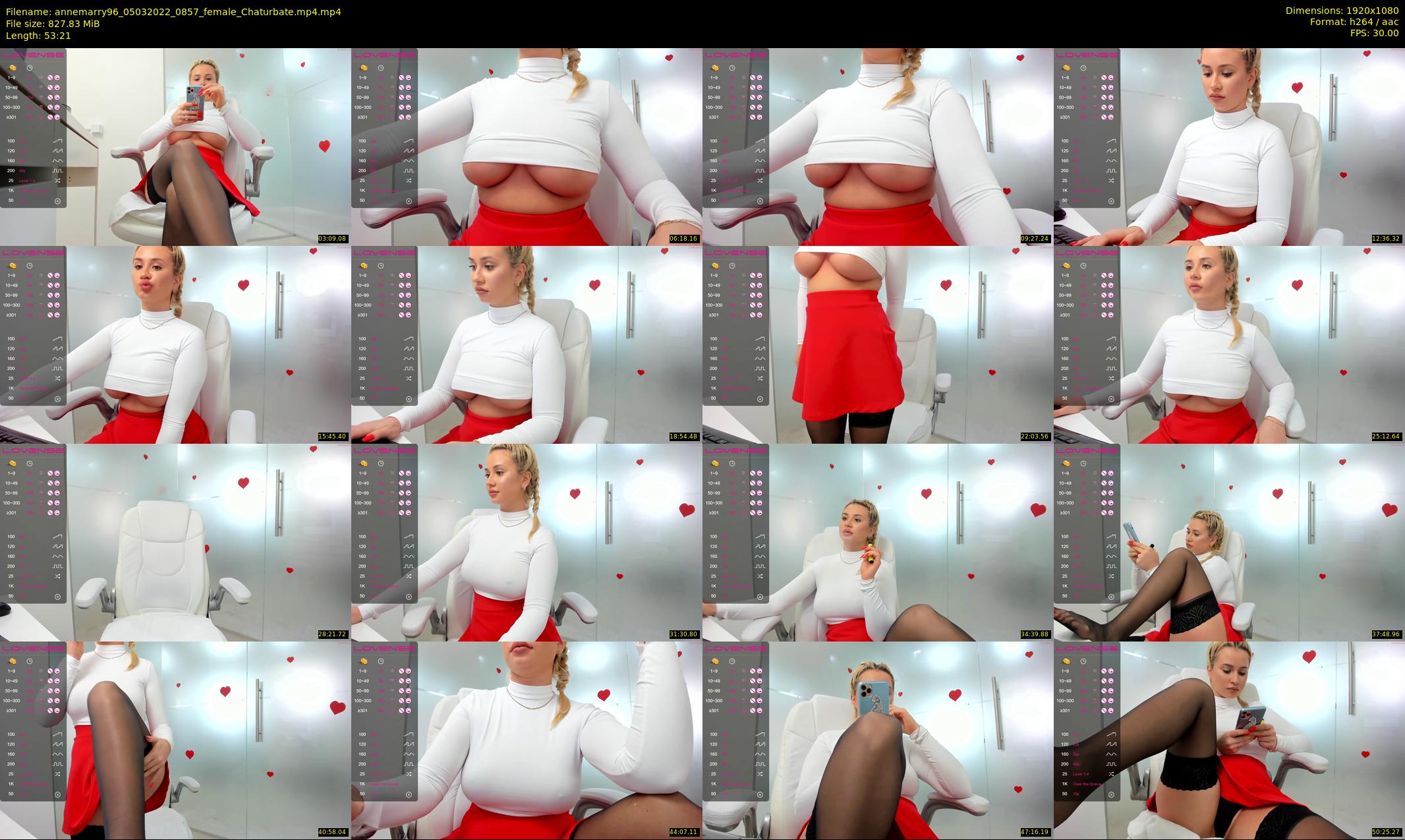annemarry96 — 54 minute Chaturbate female cam show recording, 1080p, Mar 5, 2022