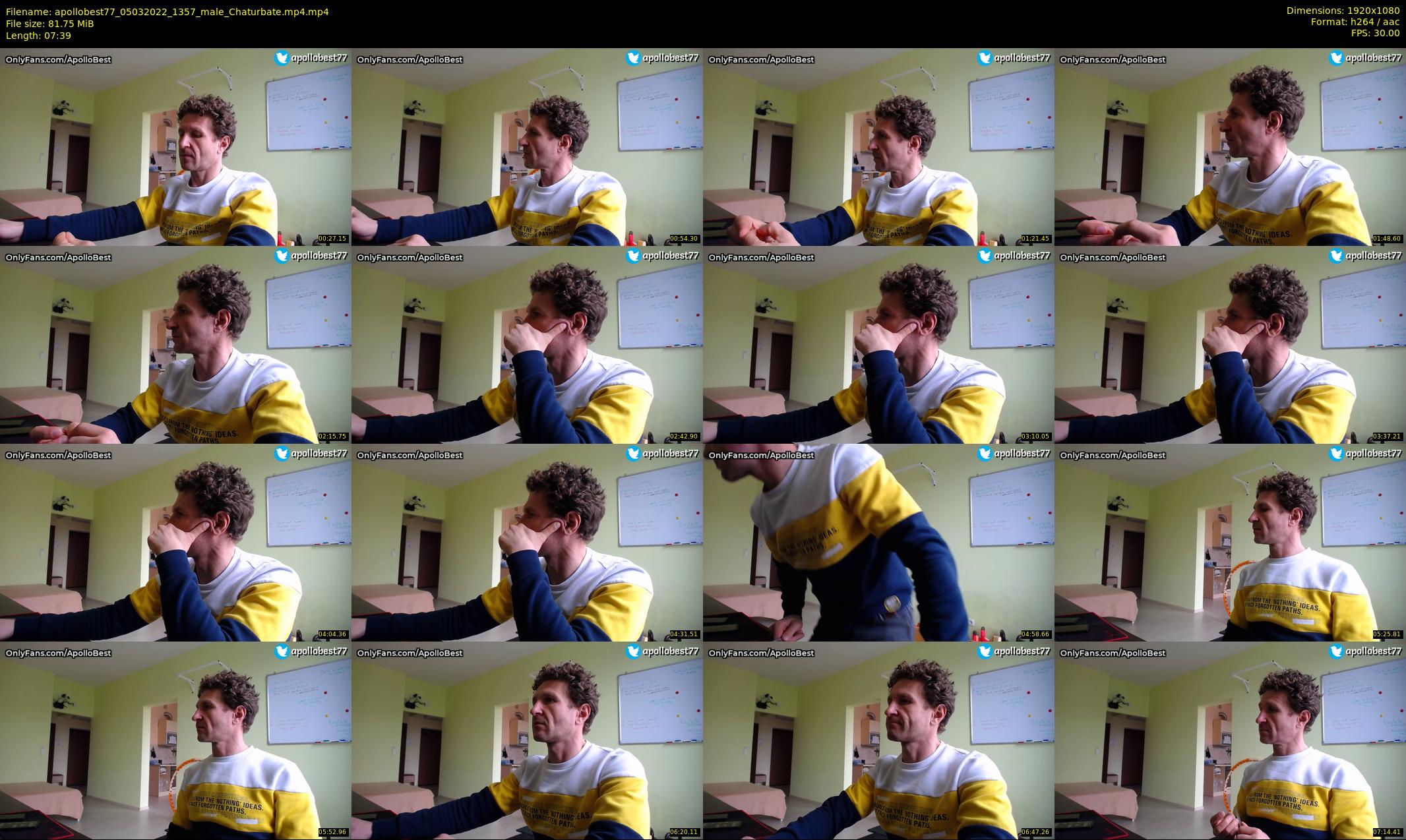 apollobest77 — 8 minute Chaturbate male cam show recording, 1080p, Mar 5, 2022