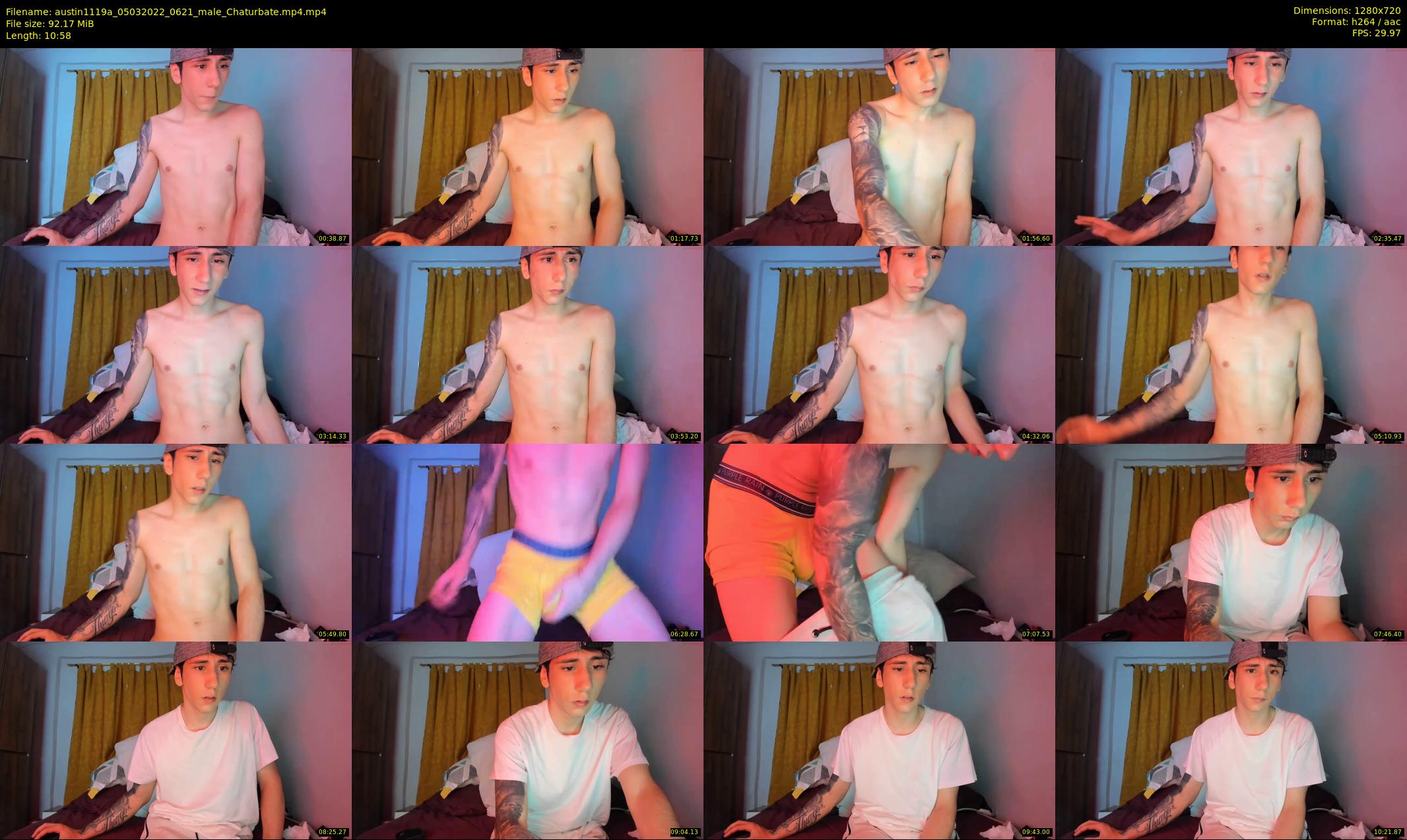 austin1119a — 11 minute Chaturbate male cam show recording, 720p, Mar 5, 2022