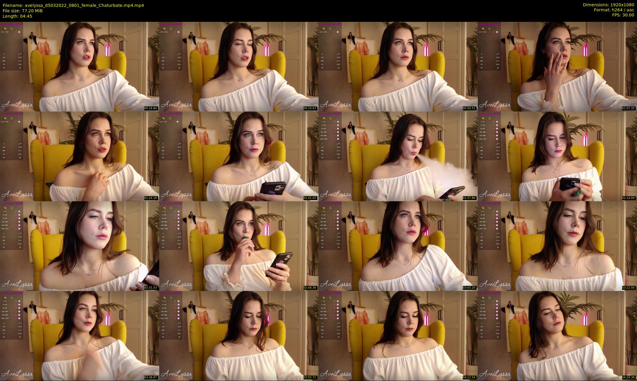 avelyssa — 5 minute Chaturbate female cam show recording, 1080p, Mar 5, 2022