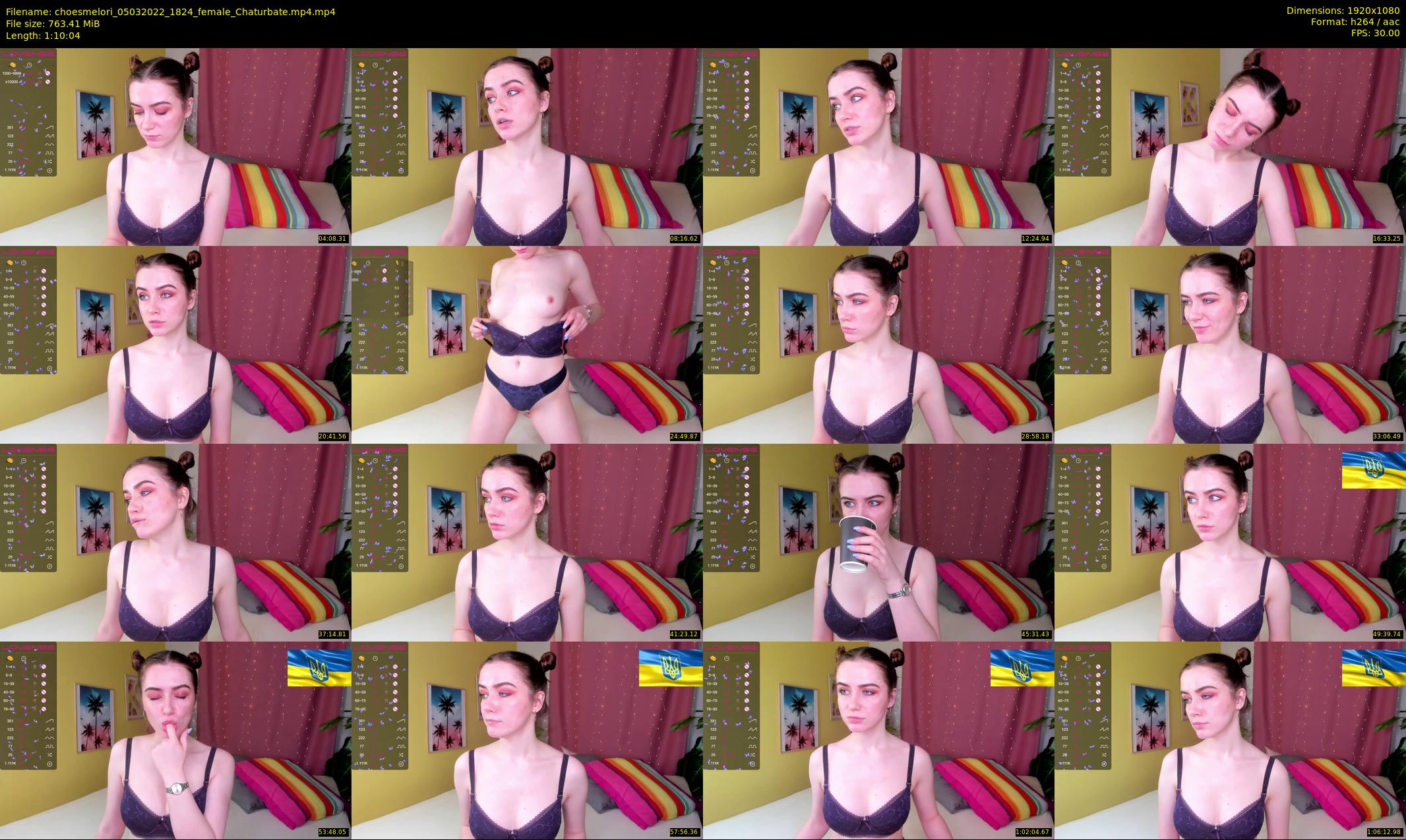 choesmelori — 71 minute Chaturbate couple cam show recording, 1080p, Mar 5, 2022