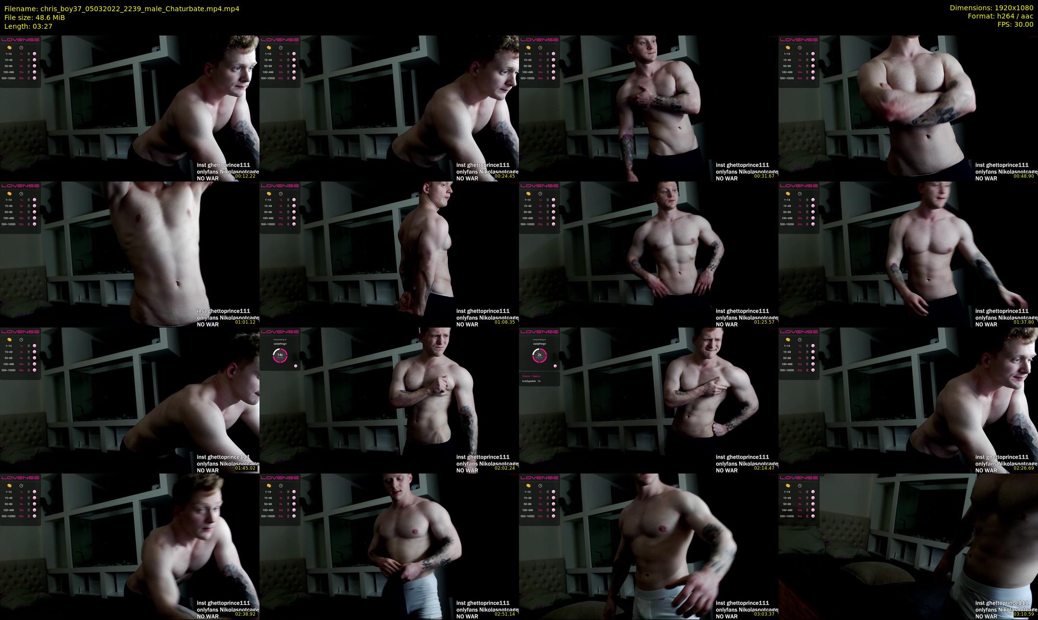 chris_boy37 — 4 minute Chaturbate male cam show recording, 1080p, Mar 5, 2022