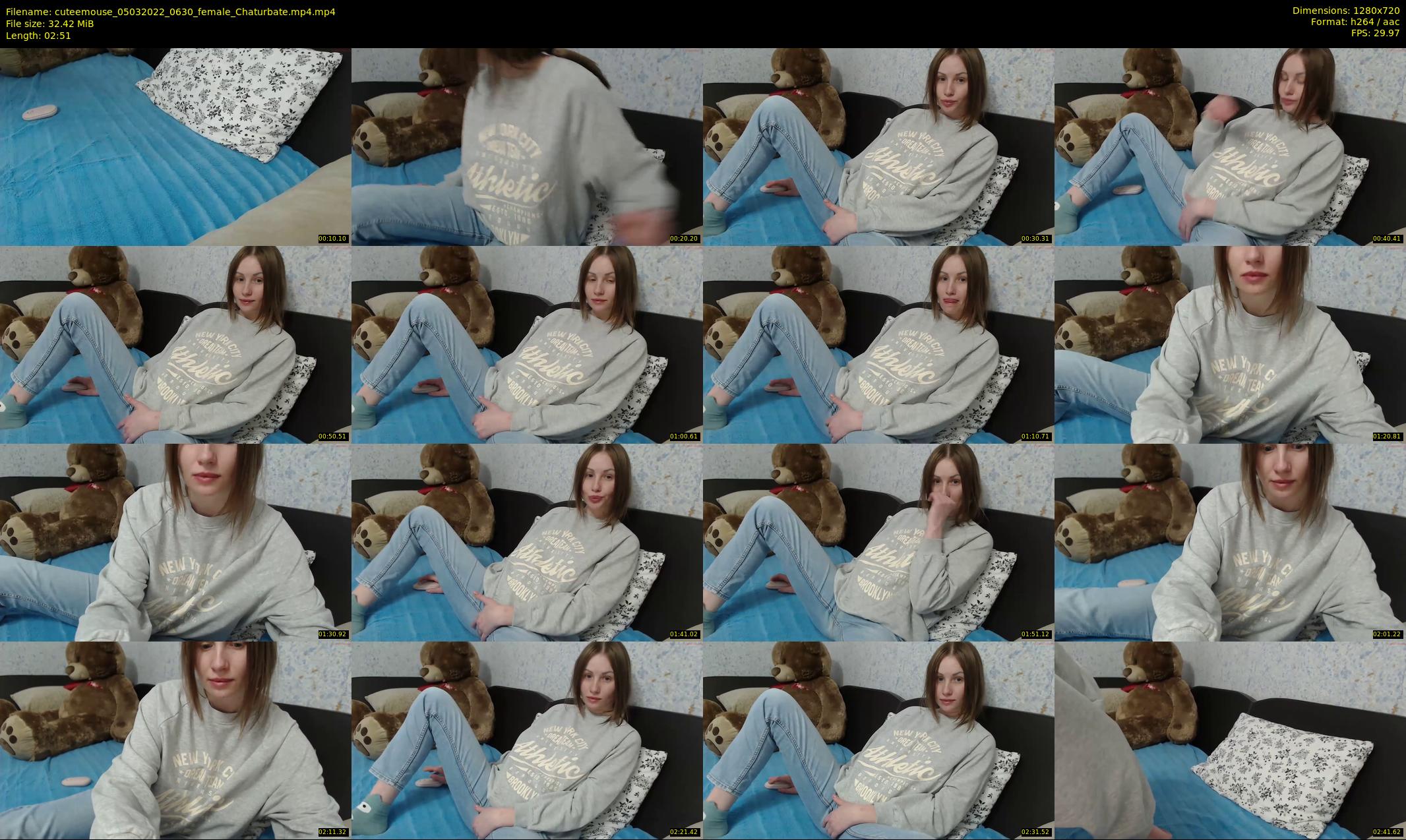 cuteemouse — 3 minute Chaturbate female cam show recording, 720p, Mar 5, 2022