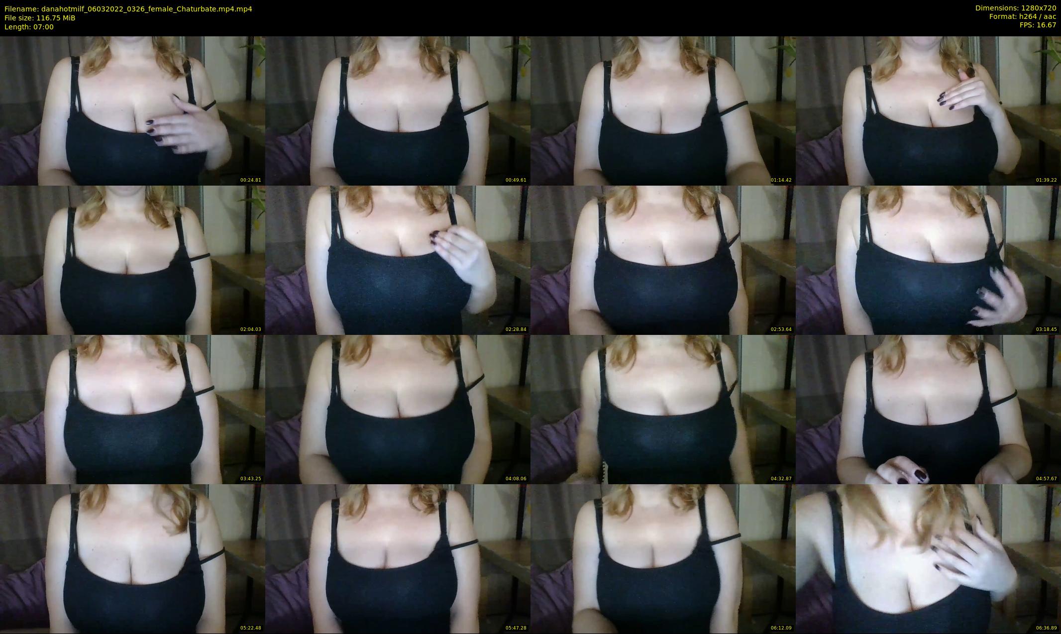 danahotmilf — 7 minute Chaturbate female cam show recording, 720p, Mar 6, 2022