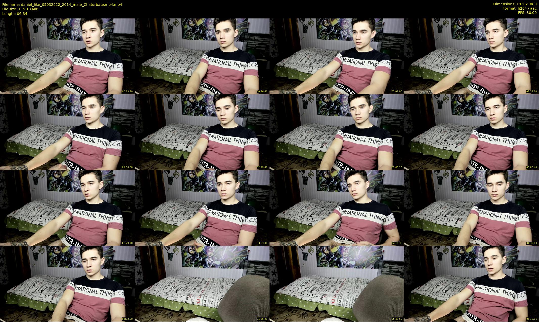daniel_like — 7 minute Chaturbate male cam show recording, 1080p, Mar 5, 2022