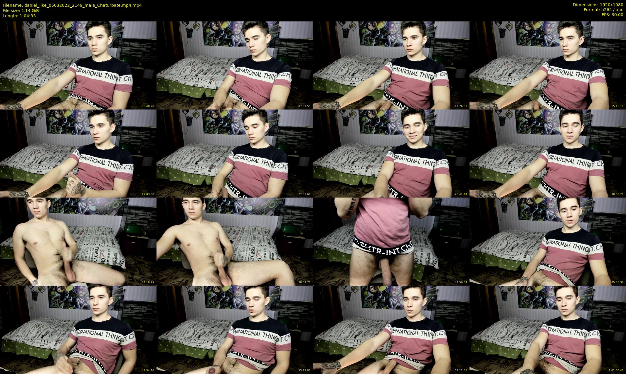 daniel_like — 65 minute Chaturbate male cam show recording, 1080p, Mar 5, 2022