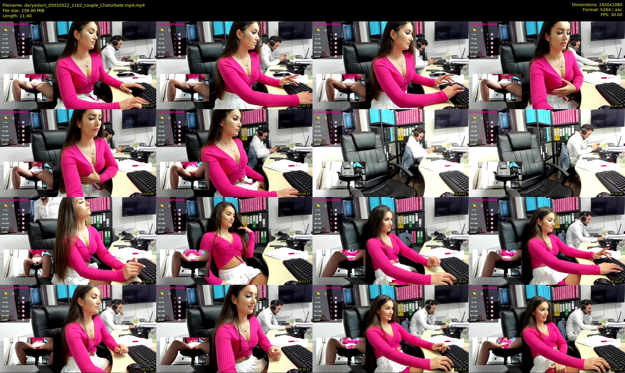 daryastars — 12 minute Chaturbate couple cam show recording, 1080p, Mar 5, 2022