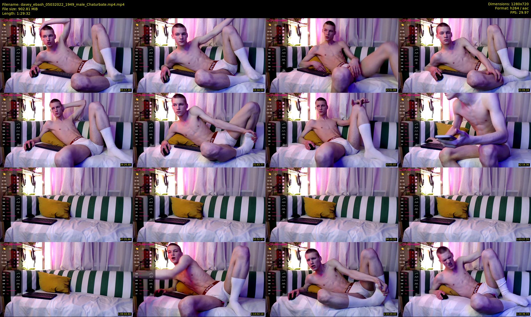 davey_ebash — 90 minute Chaturbate male cam show recording, 720p, Mar 5, 2022